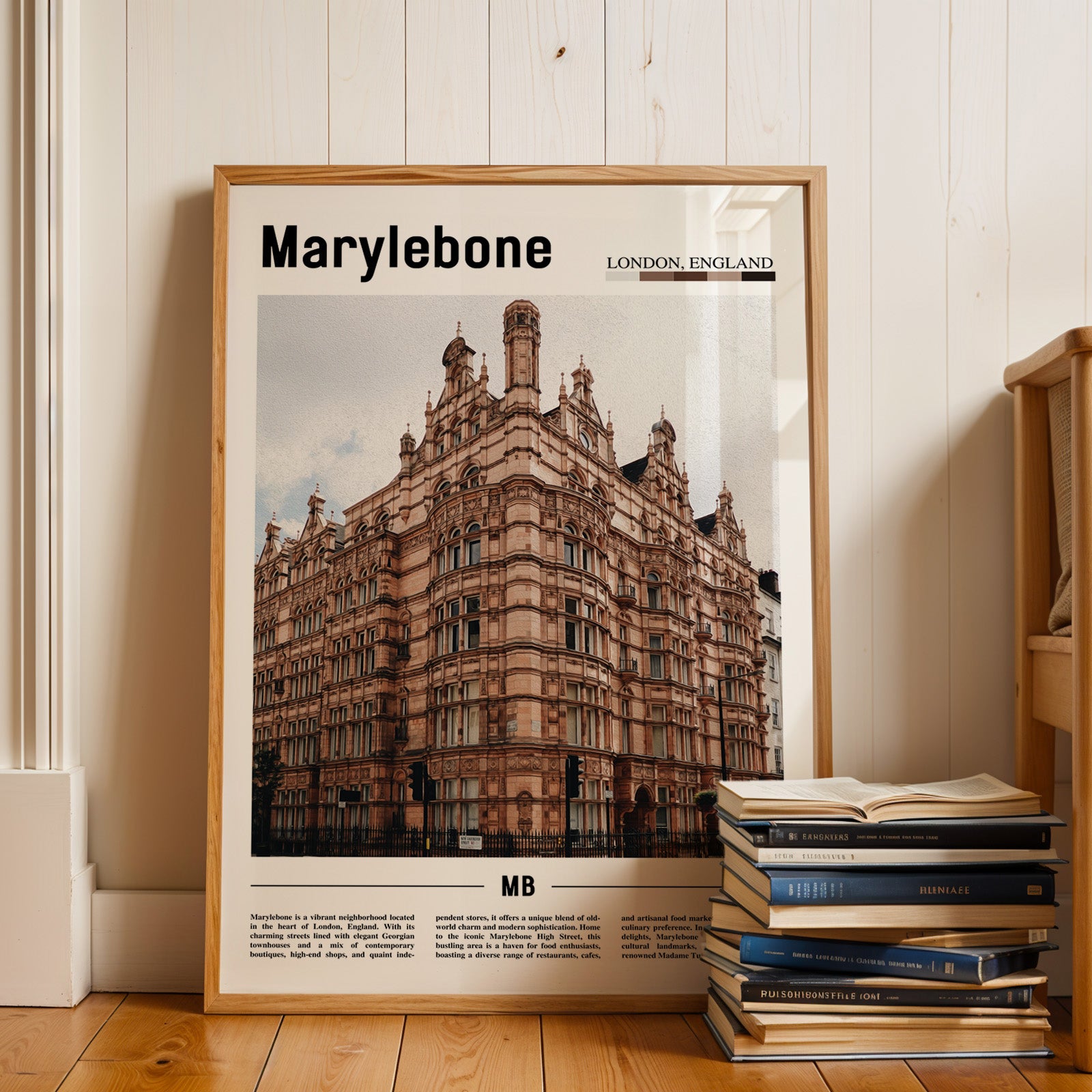 Marylebone London England Photographic Poster