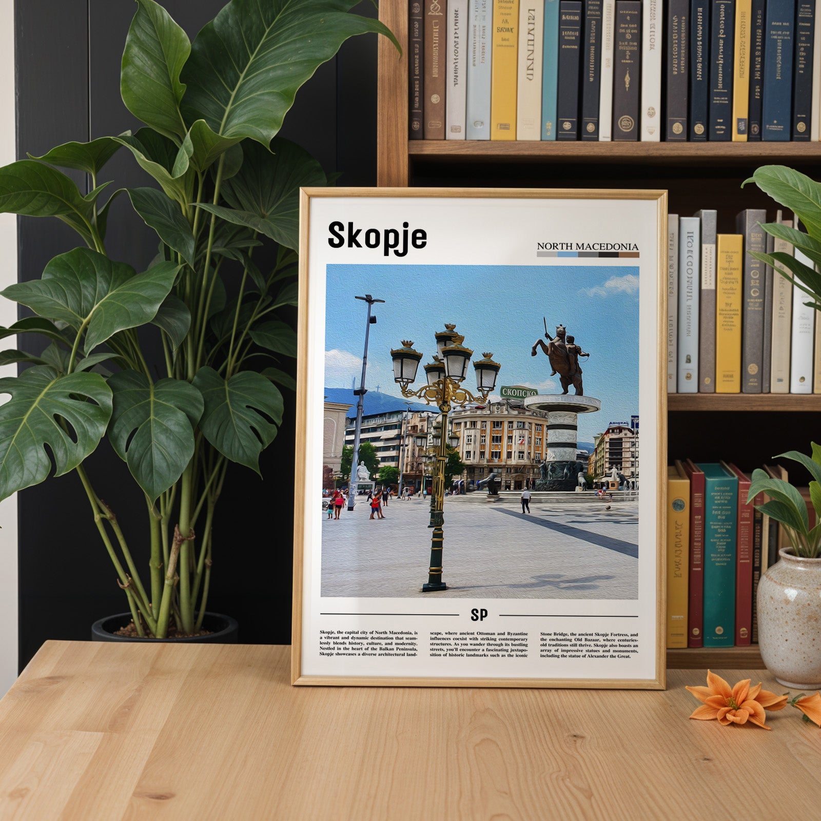 Skopje North Macedonia Photographic Poster