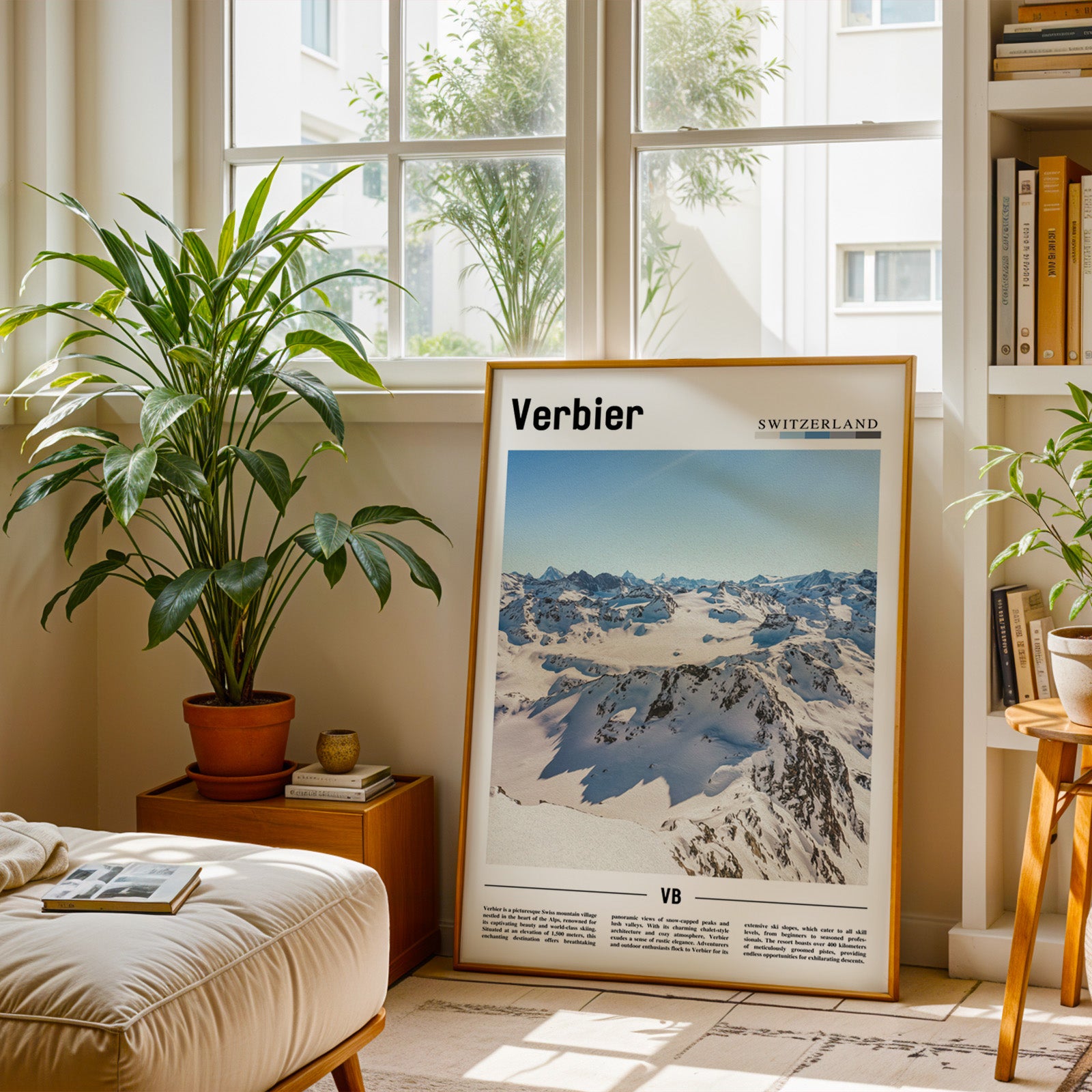 Verbier Switzerland Photographic Poster