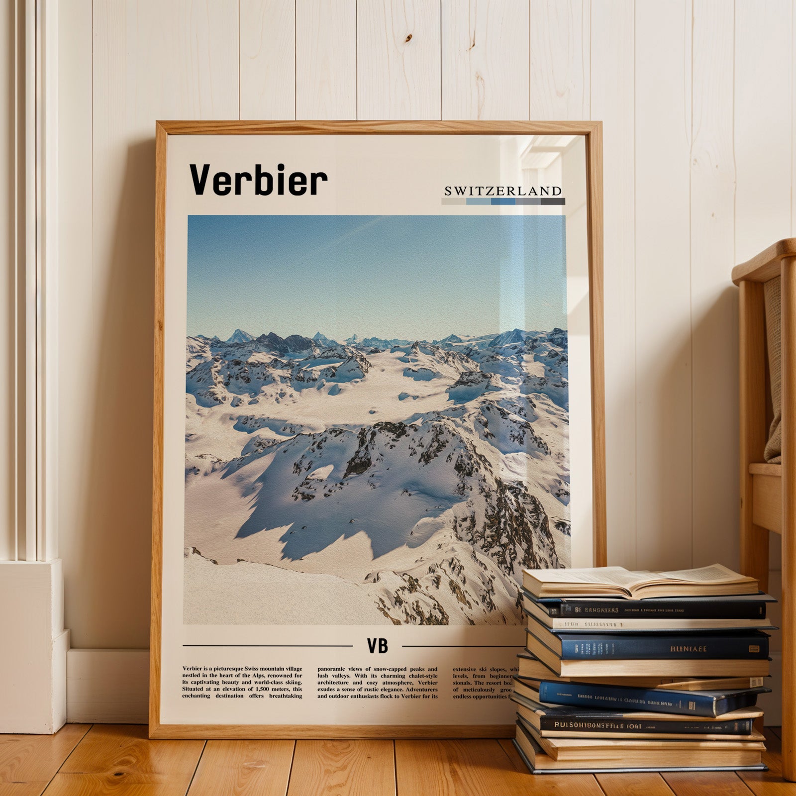 Verbier Switzerland Photographic Poster