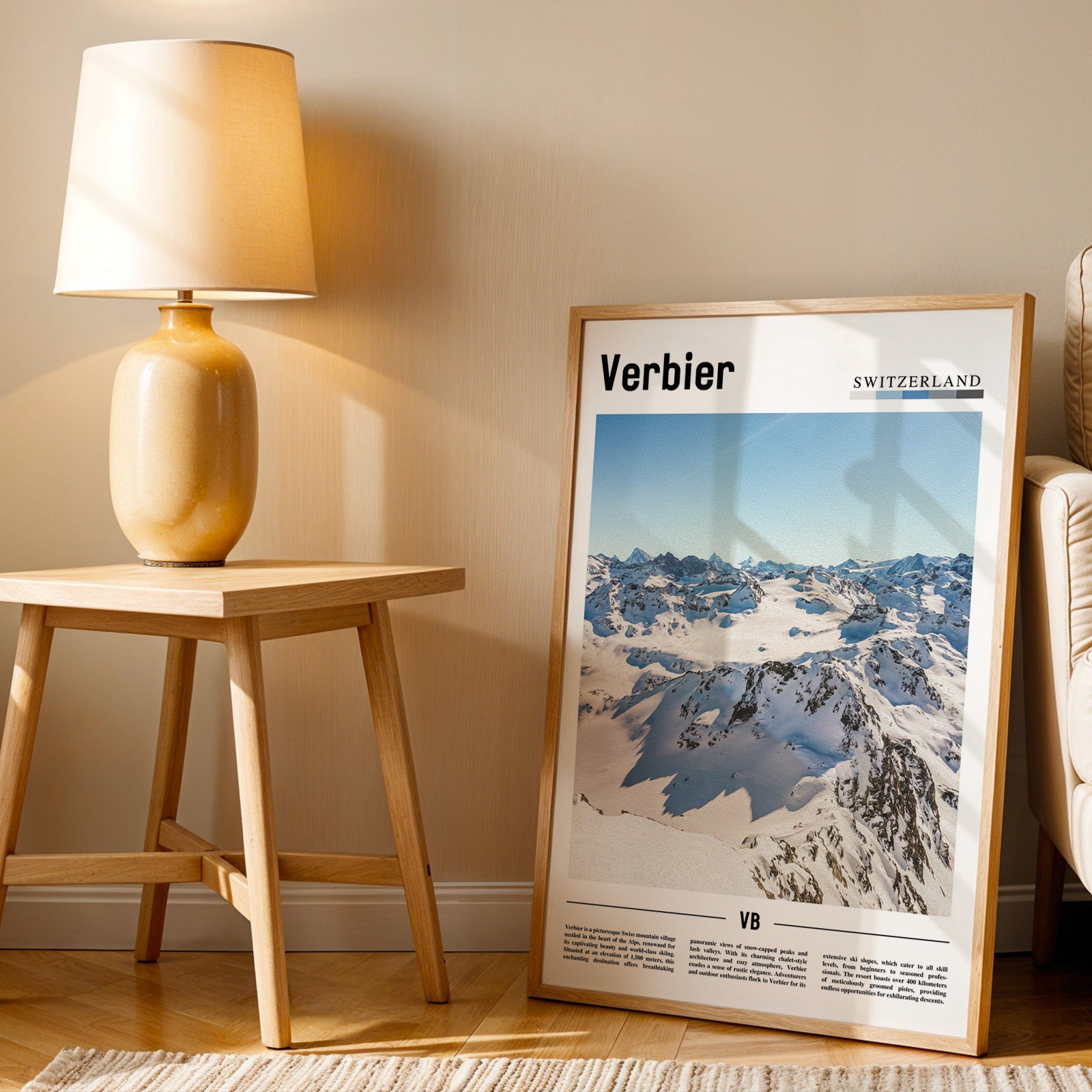 Verbier Switzerland Photographic Poster