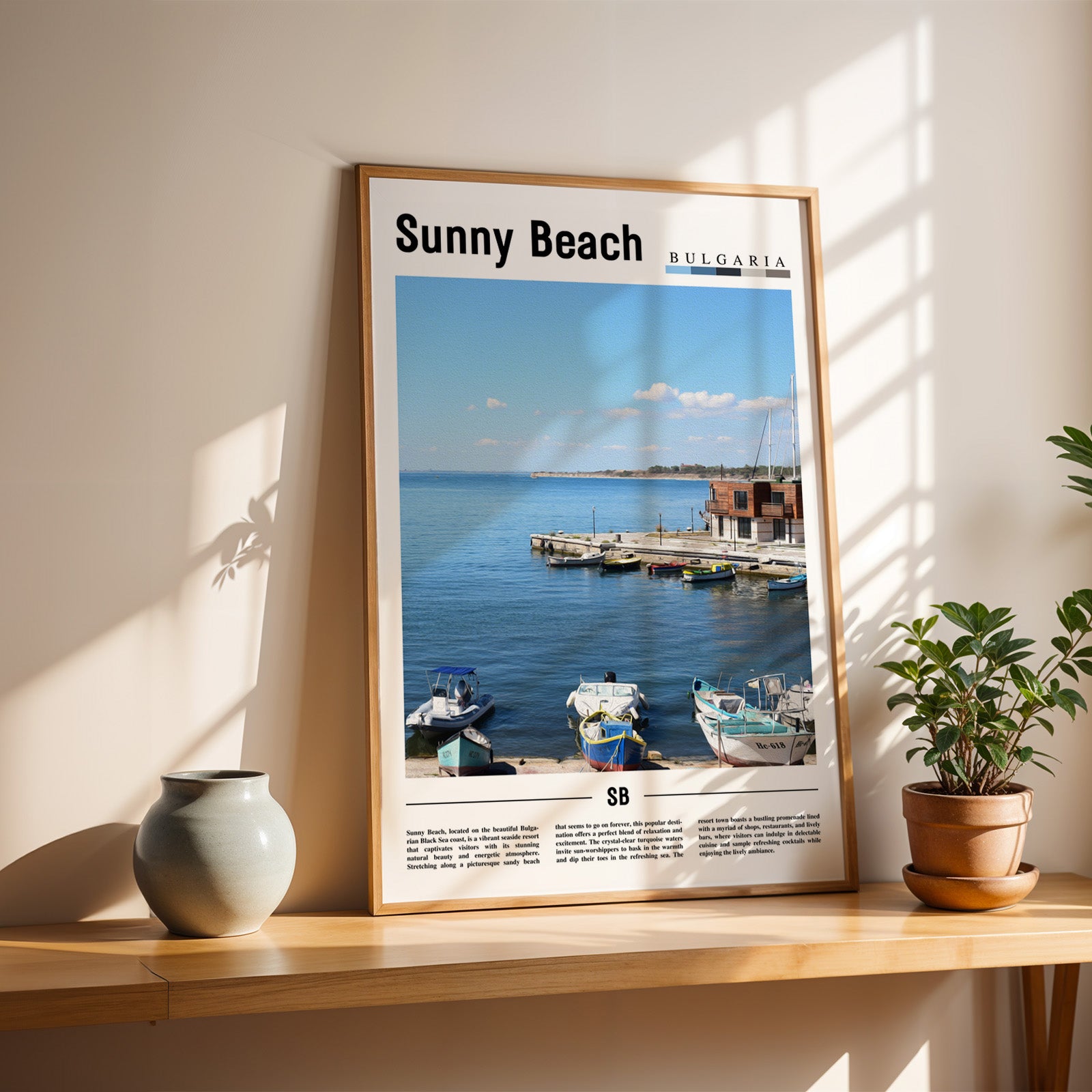 Sunny Beach Bulgaria Photographic Poster