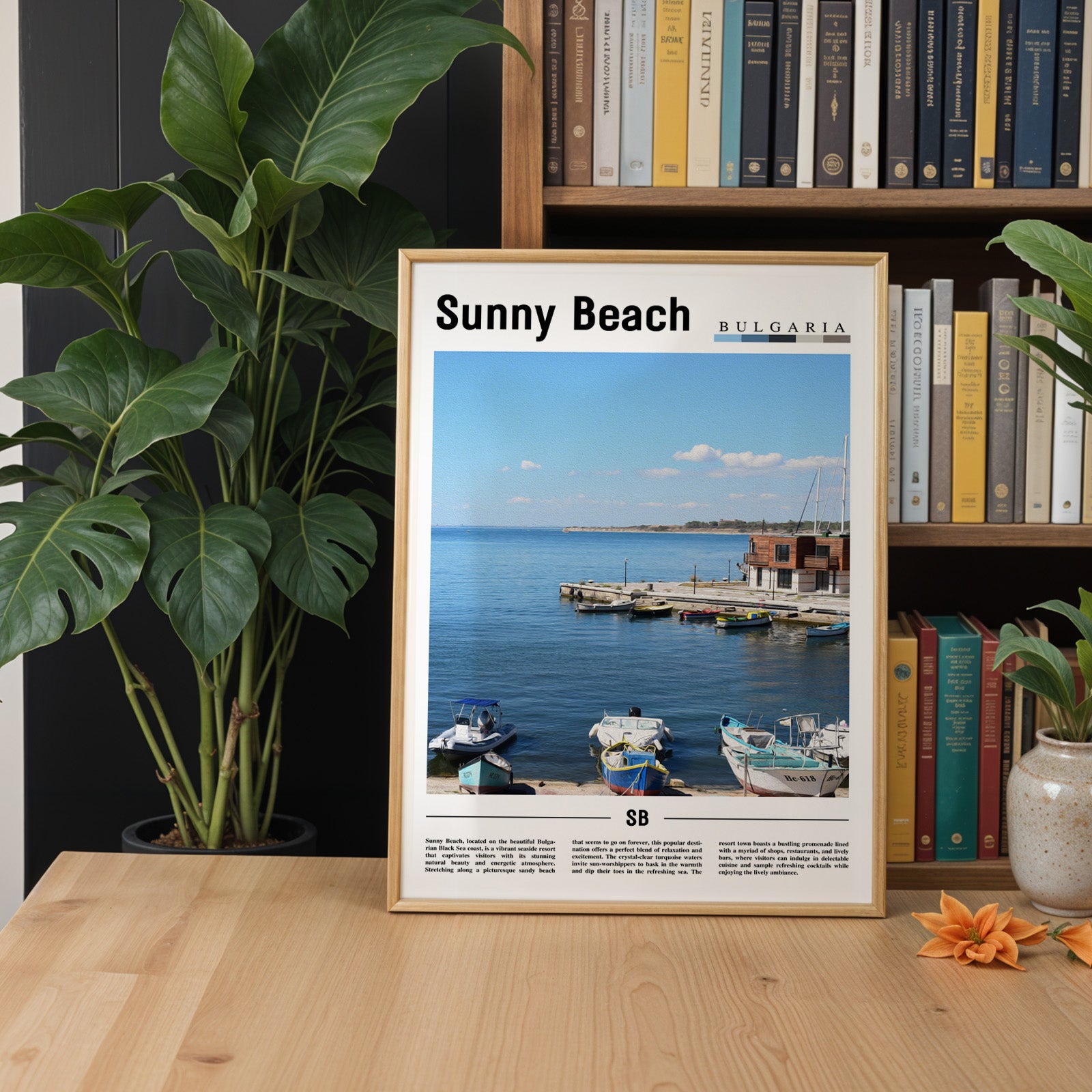 Sunny Beach Bulgaria Photographic Poster