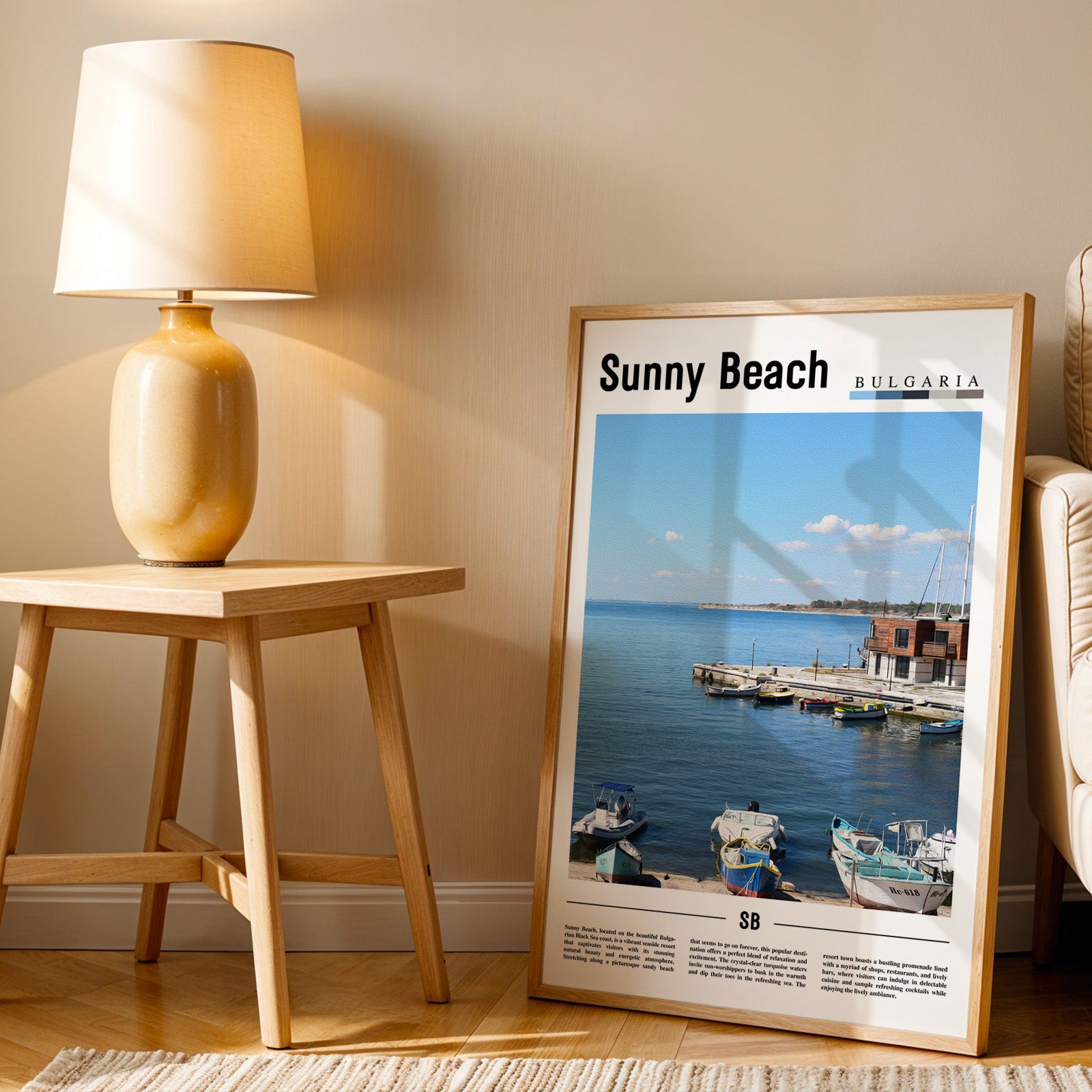 Sunny Beach Bulgaria Photographic Poster