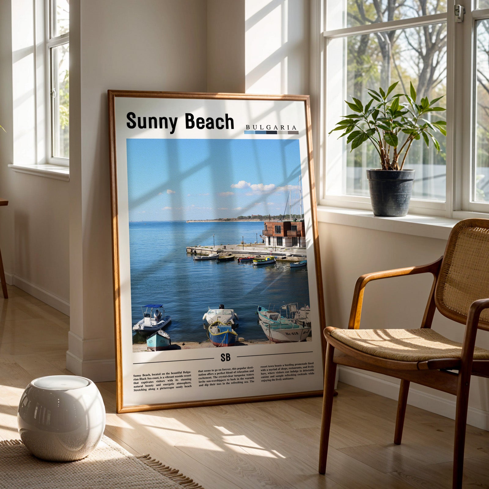 Sunny Beach Bulgaria Photographic Poster