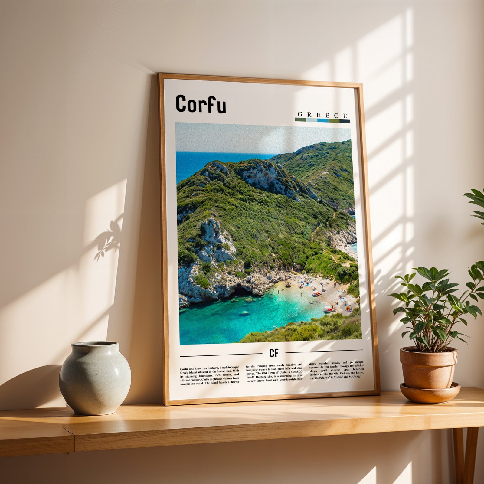 Corfu Greece Photographic Poster