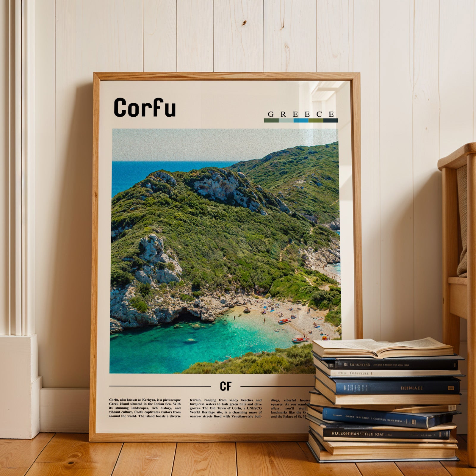 Corfu Greece Photographic Poster