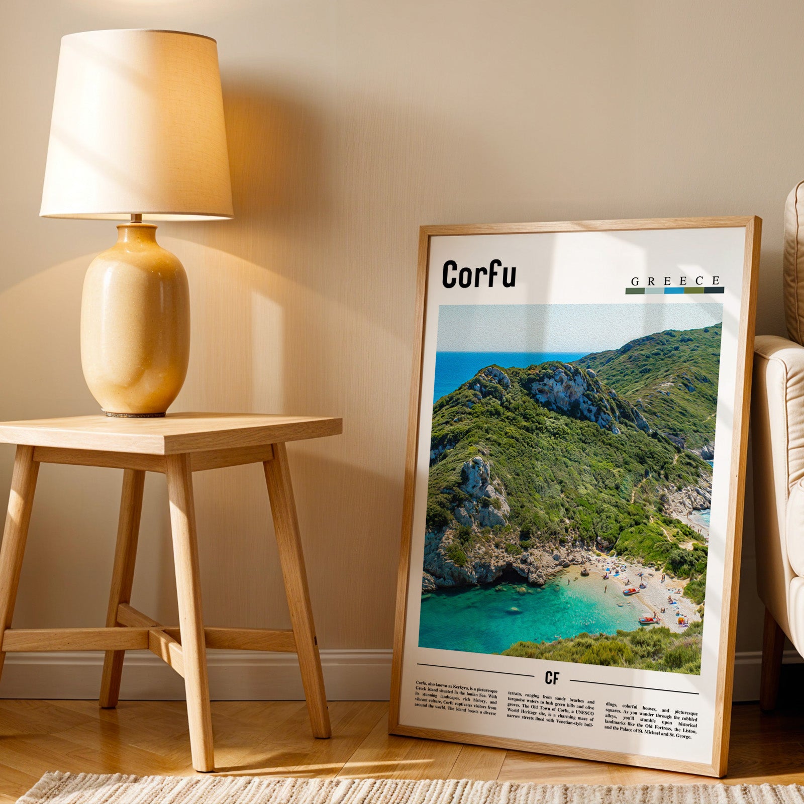 Corfu Greece Photographic Poster