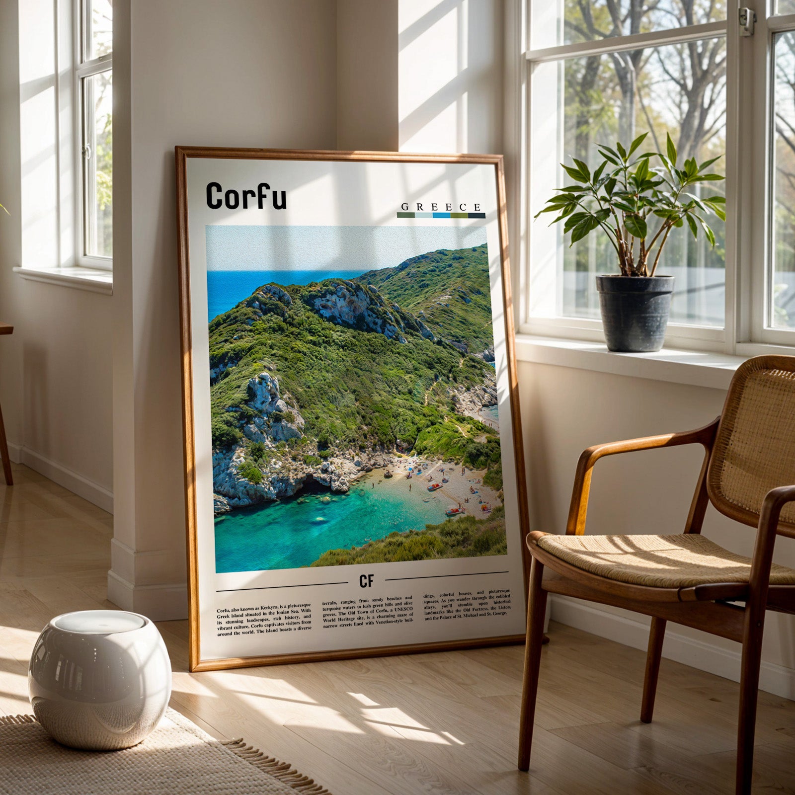 Corfu Greece Photographic Poster