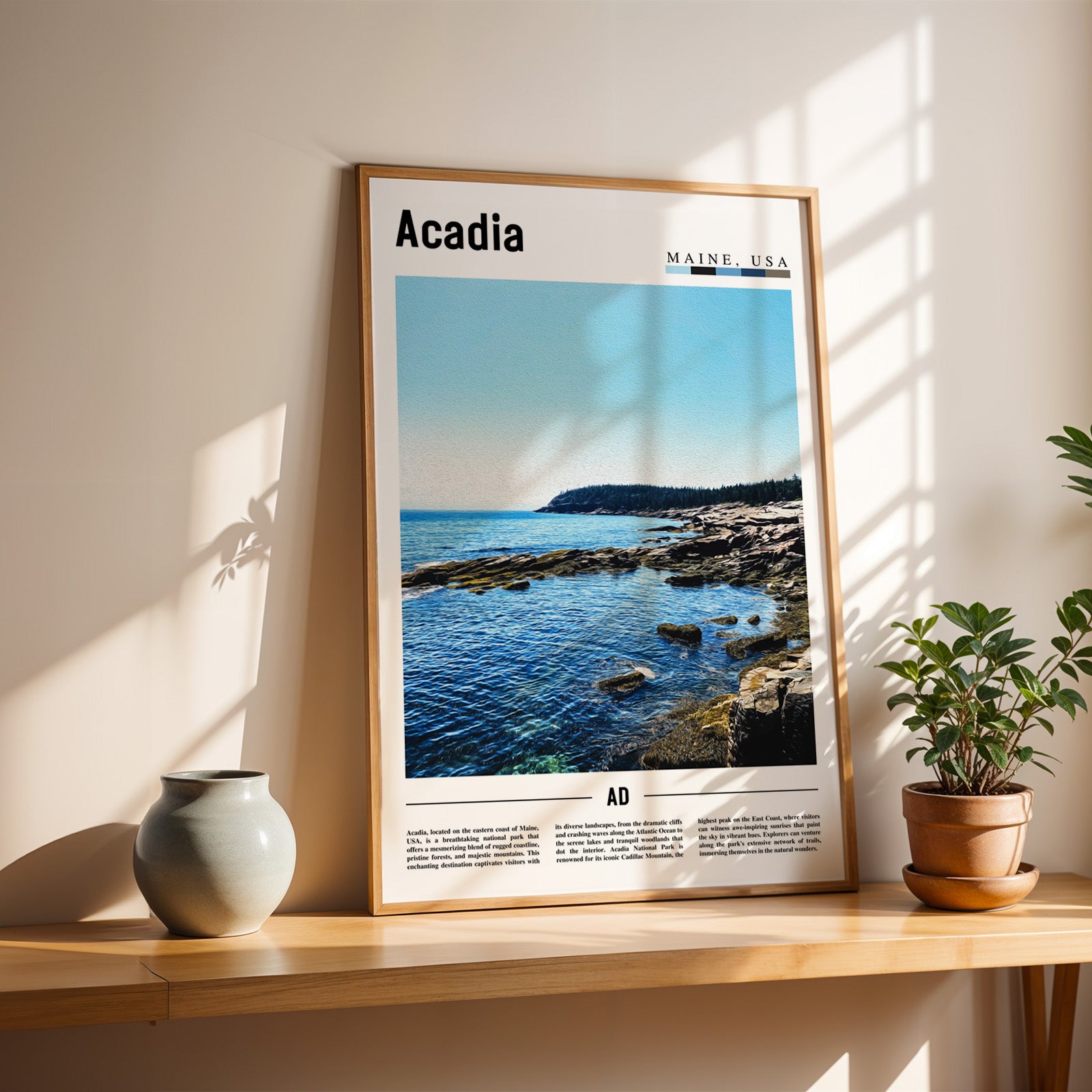 Acadia Maine Photographic Poster