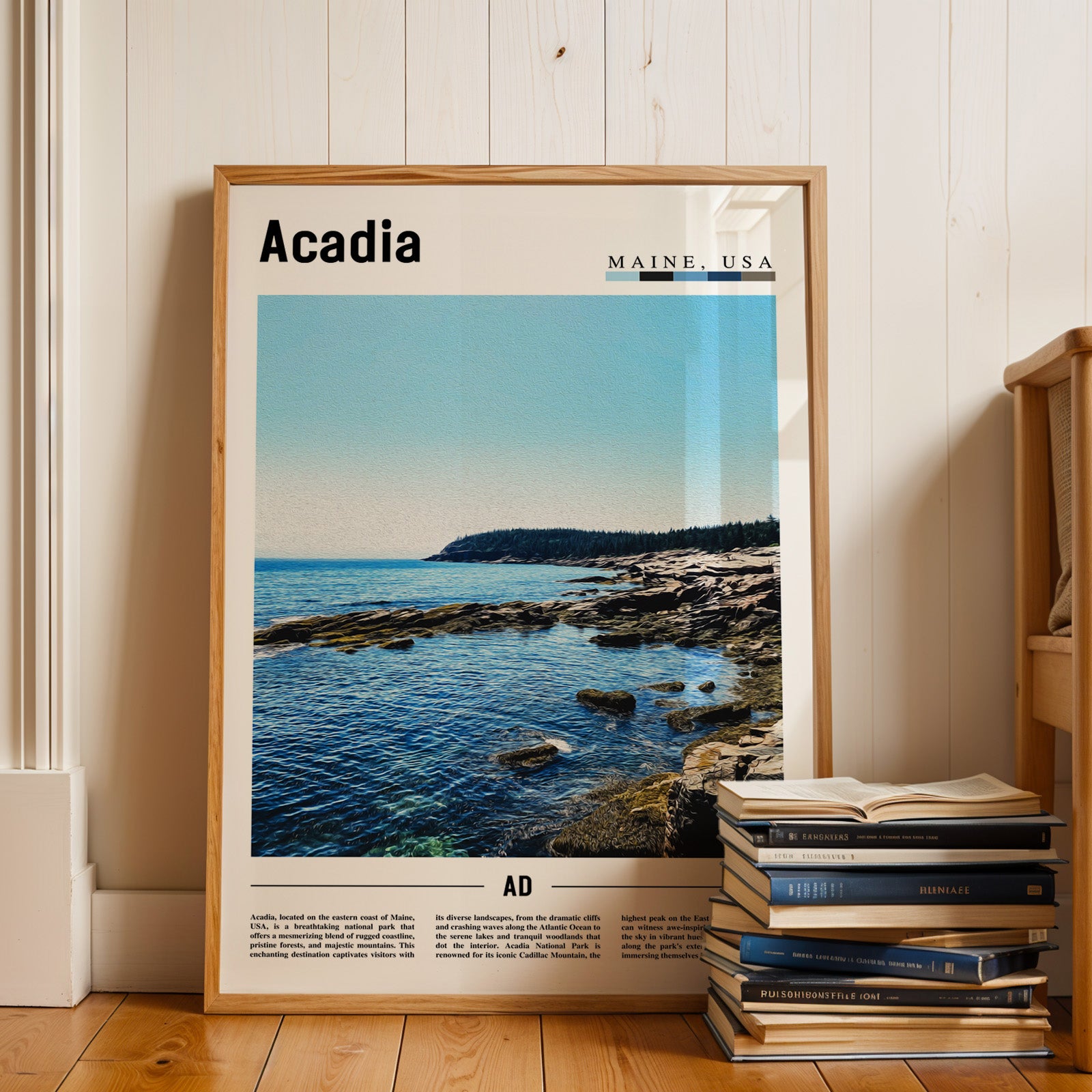 Acadia Maine Photographic Poster
