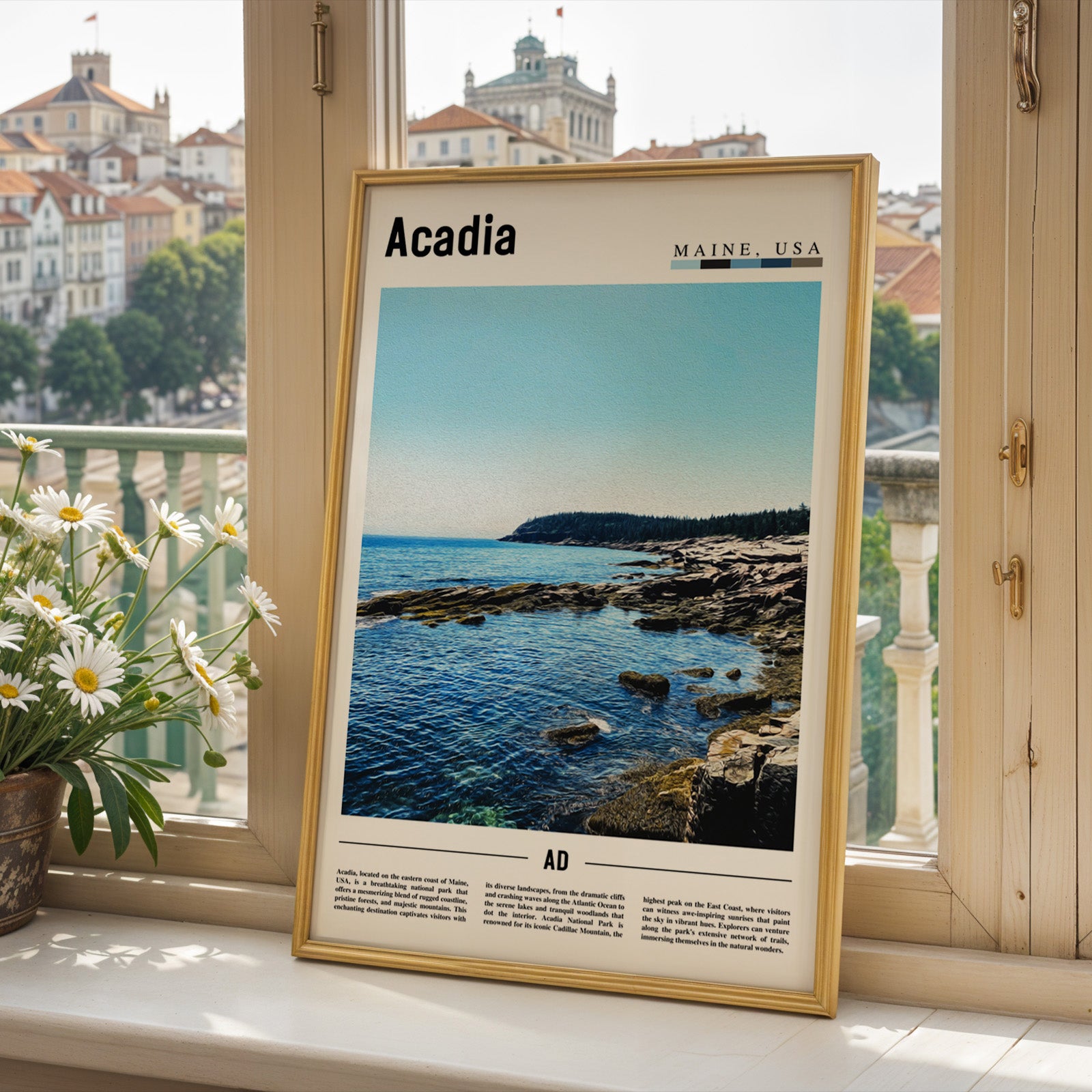 Acadia Maine Photographic Poster