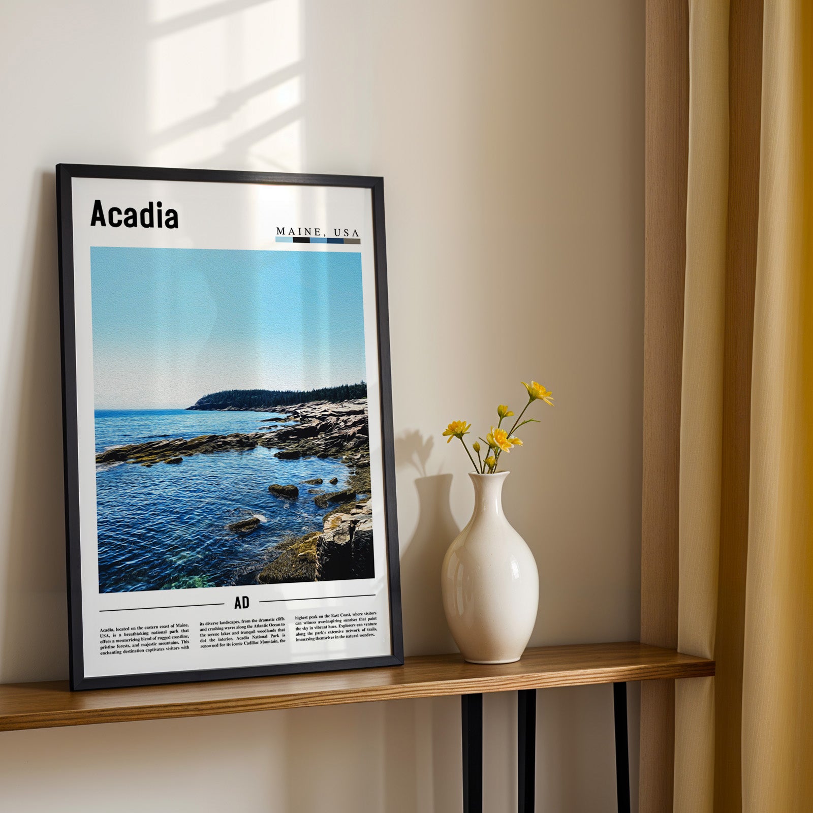 Acadia Maine Photographic Poster