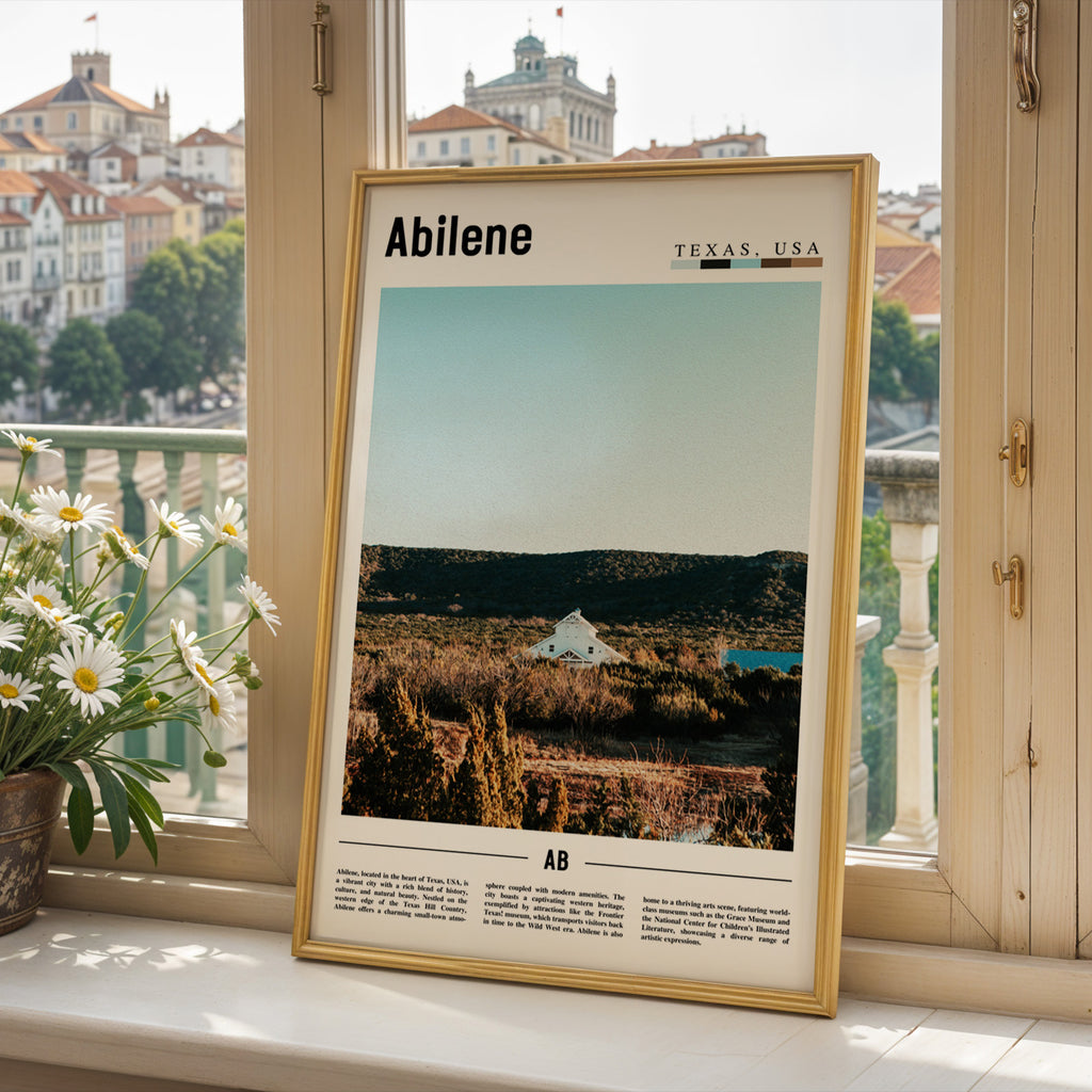 Abilene Texas Photographic Poster