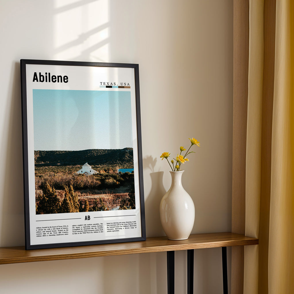 Abilene Texas Photographic Poster