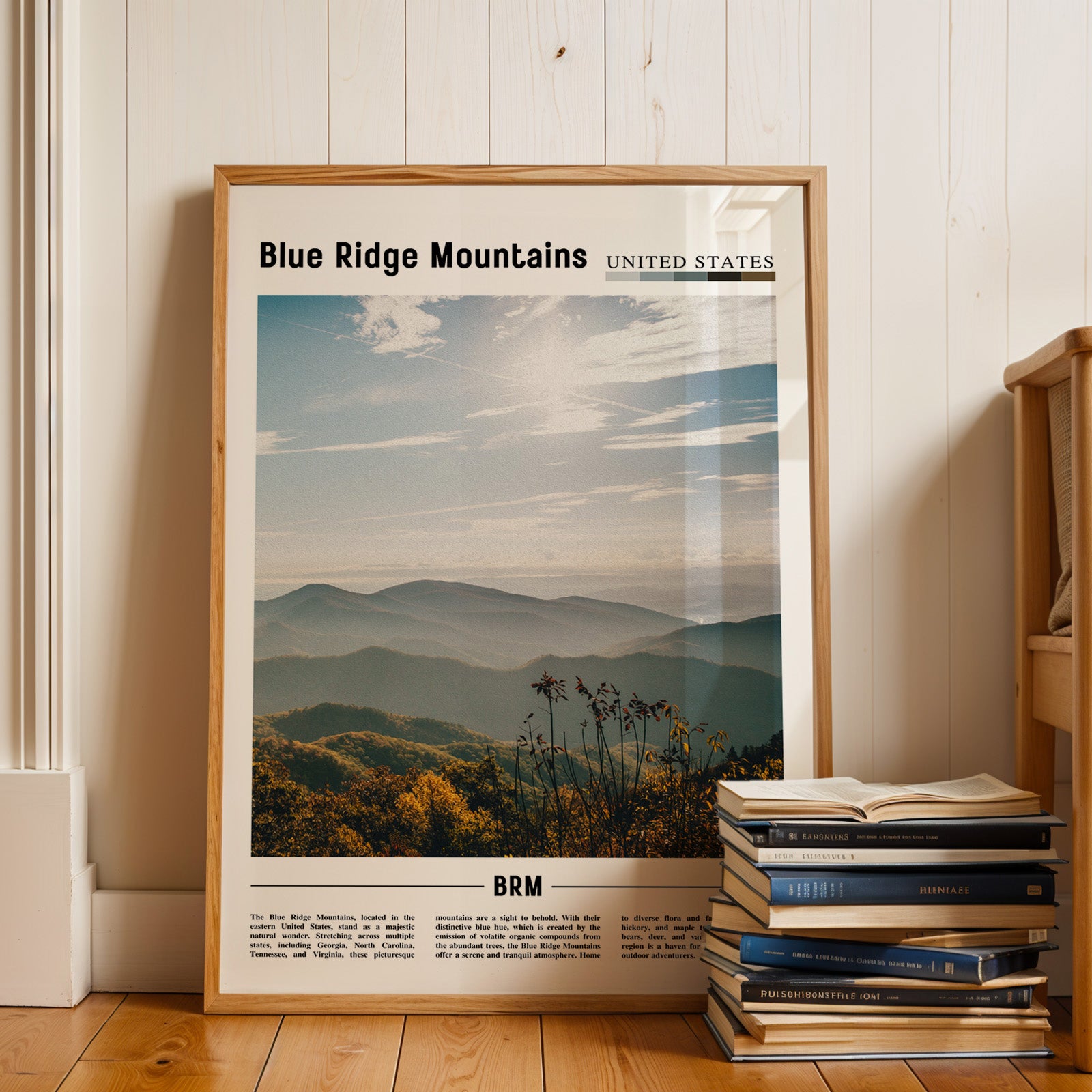 Blue Ridge Mountains Photographic Poster