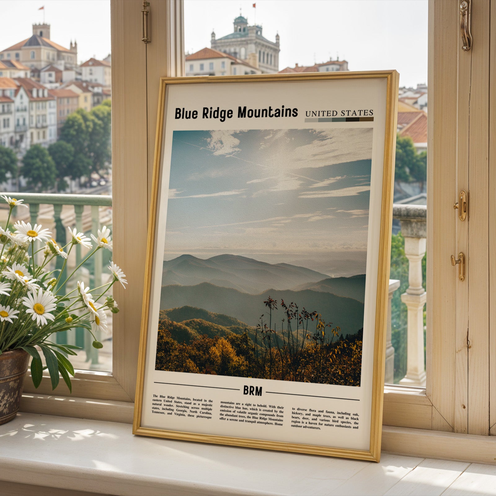 Blue Ridge Mountains Photographic Poster