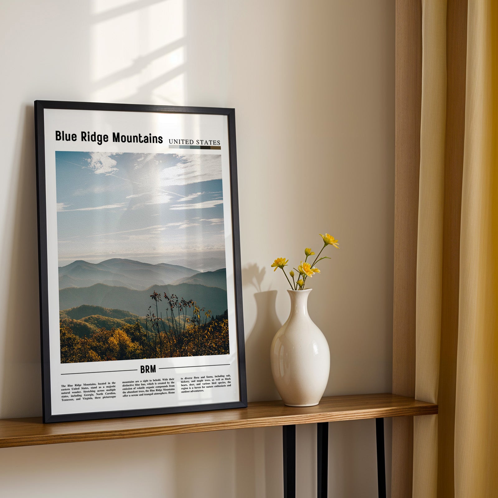 Blue Ridge Mountains Photographic Poster