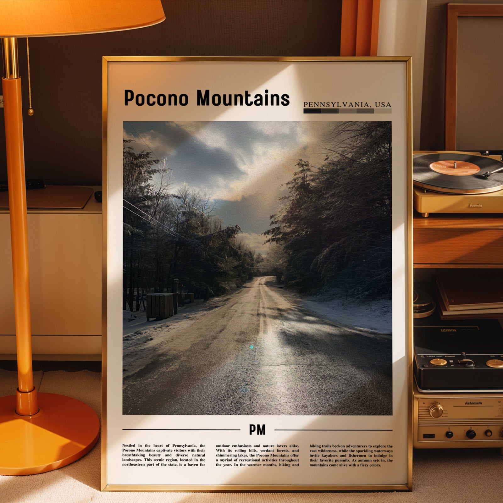 Pocono Mountains Pennsylvania Photographic Poster