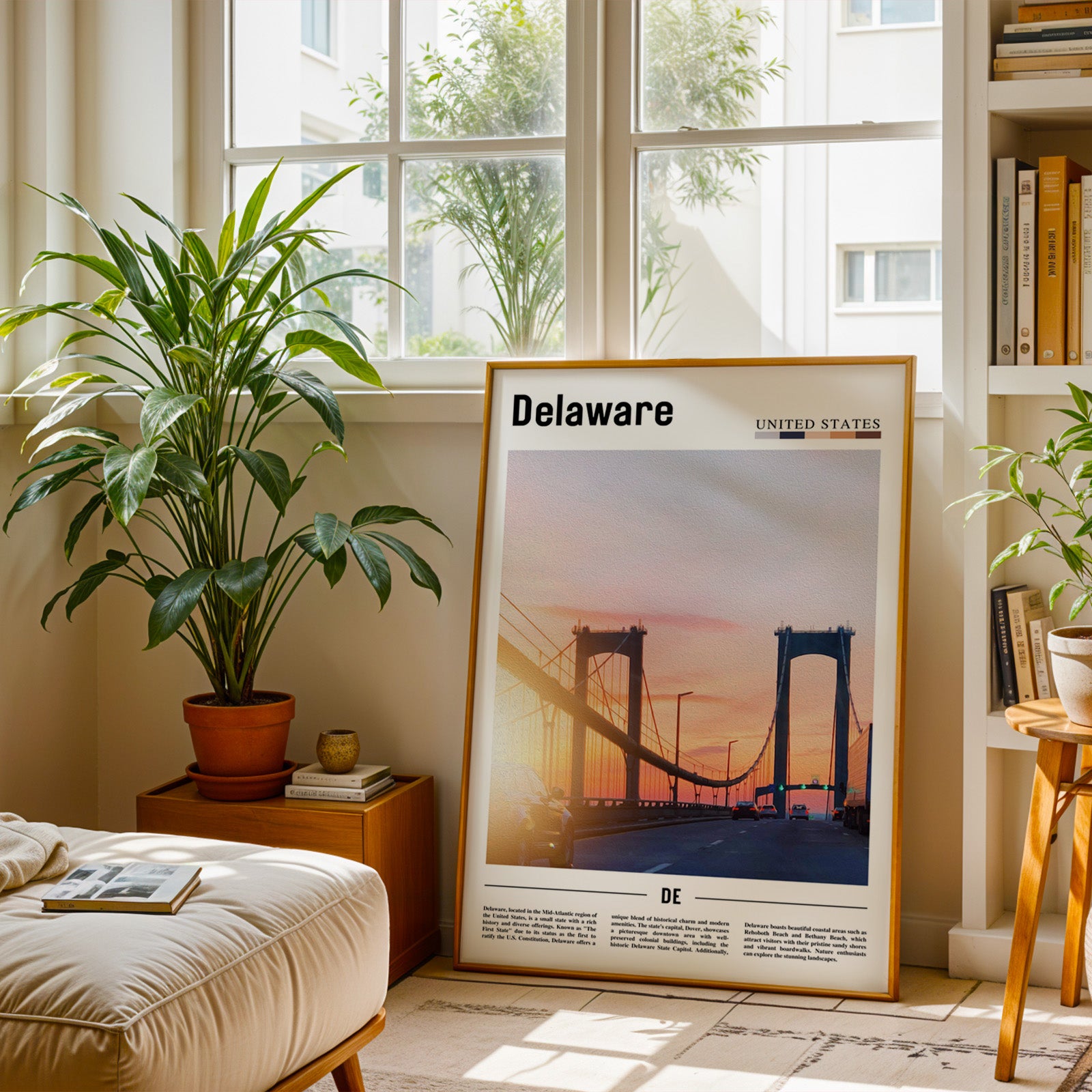 Delaware Photographic Poster