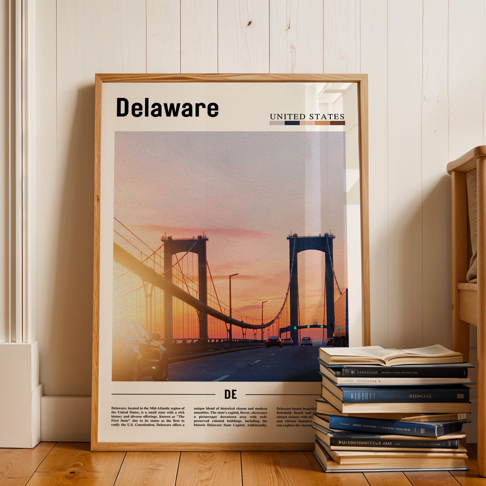 Delaware Photographic Poster