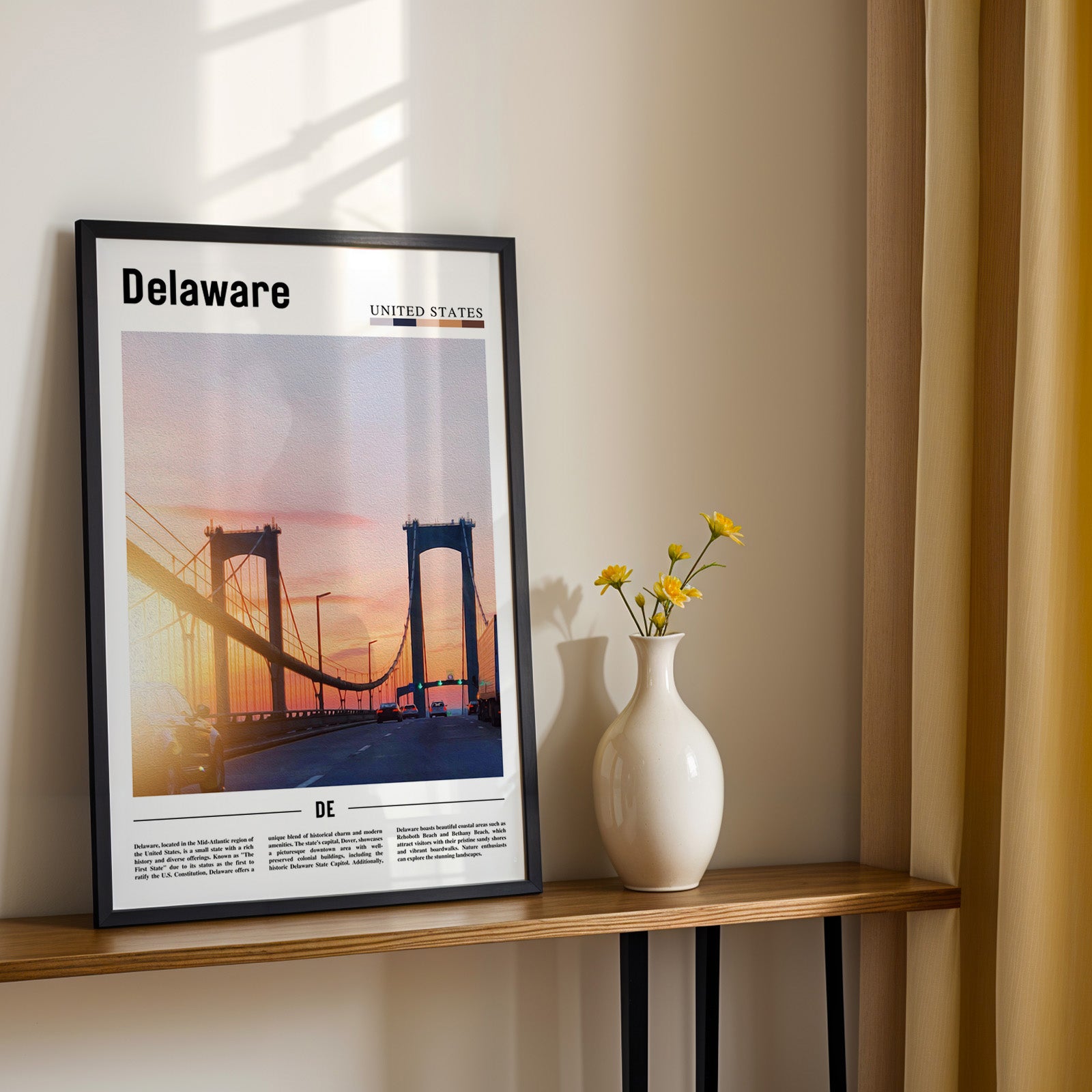 Delaware Photographic Poster