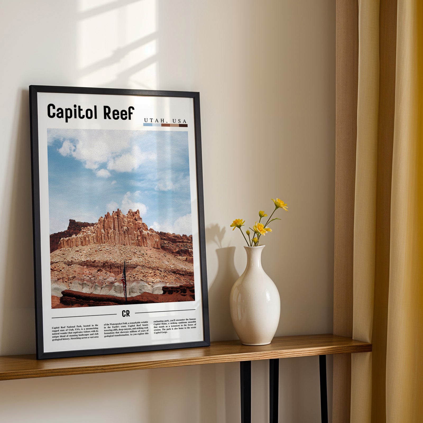 Capitol Reef National Park Photographic Poster