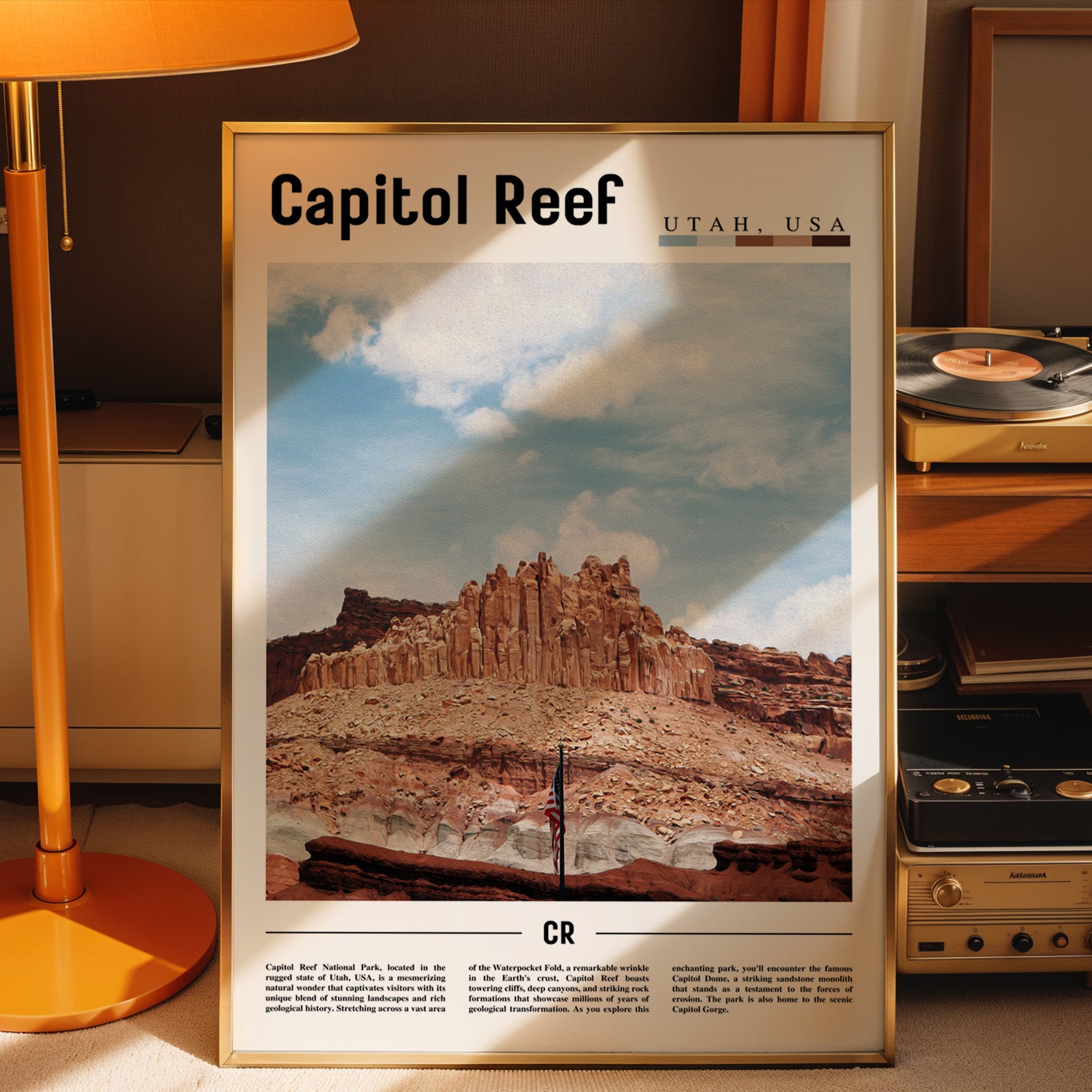 Capitol Reef National Park Photographic Poster