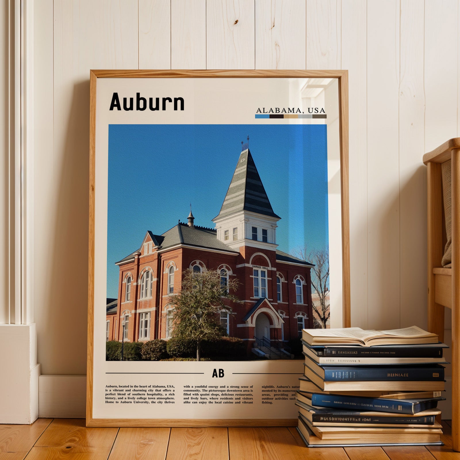 Auburn Alabama Photographic Poster