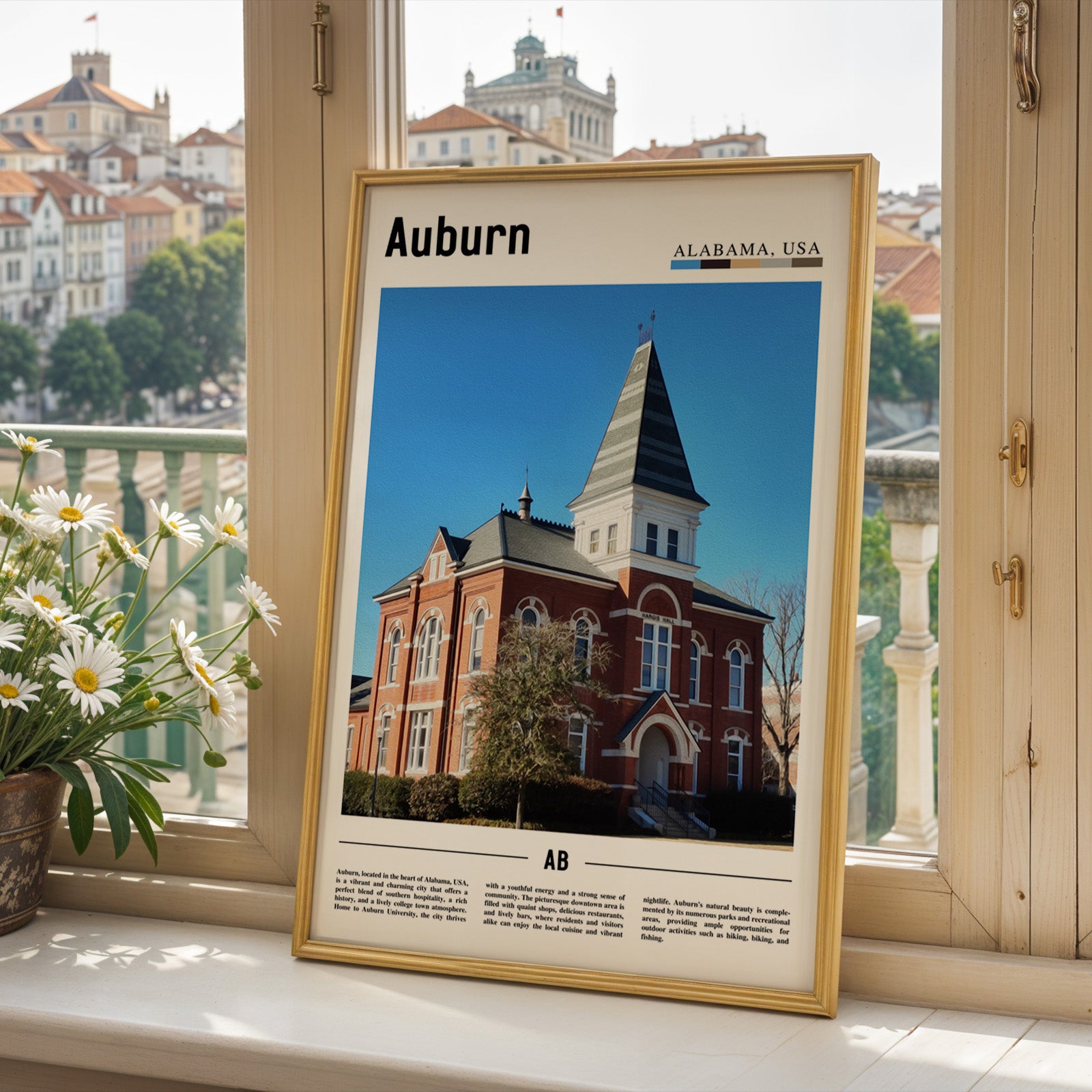 Auburn Alabama Photographic Poster