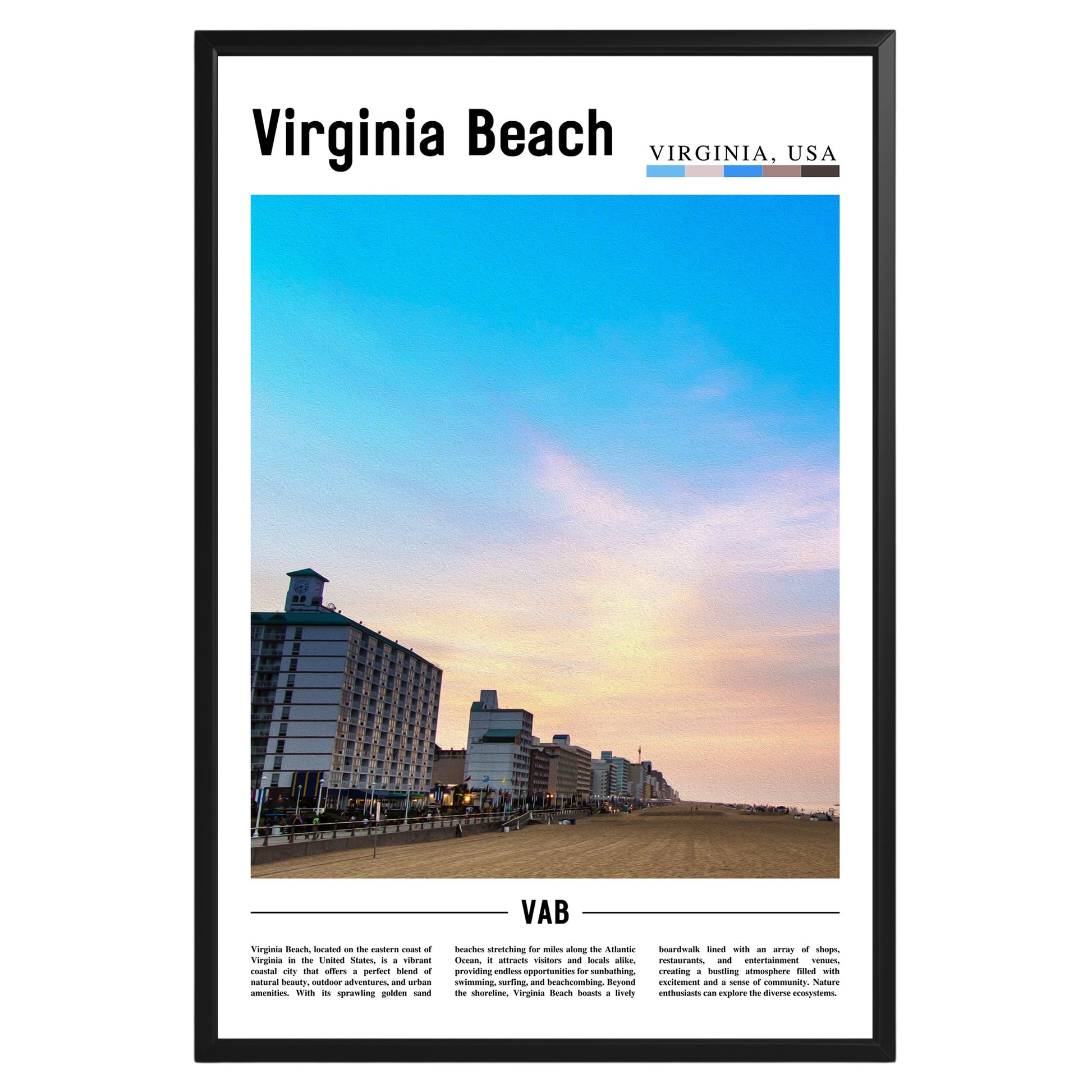 Virginia Beach Photographic Poster