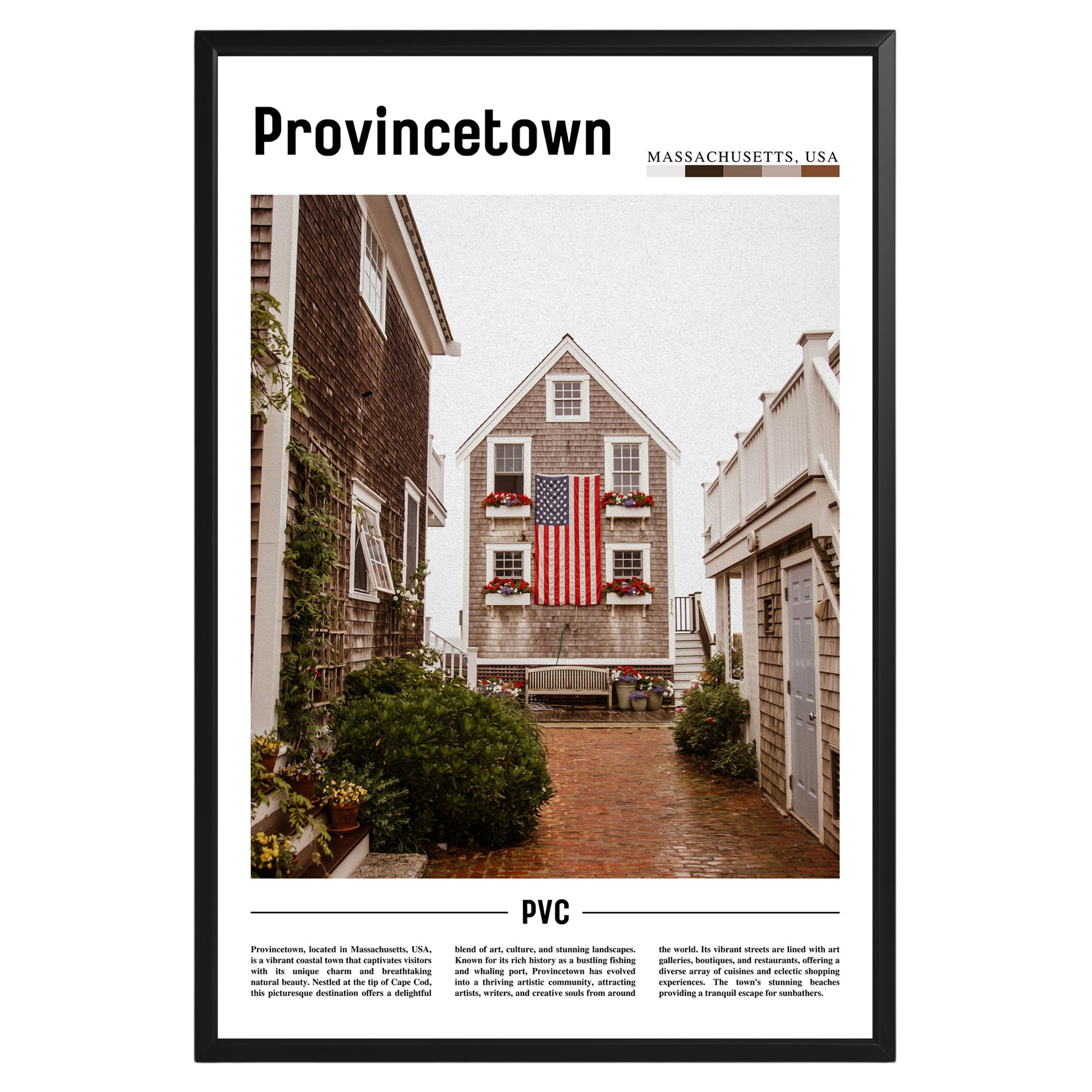 Provincetown Massachusetts Photographic Poster