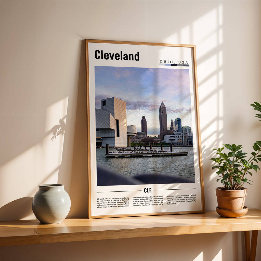 Cleveland Ohio Photographic Poster