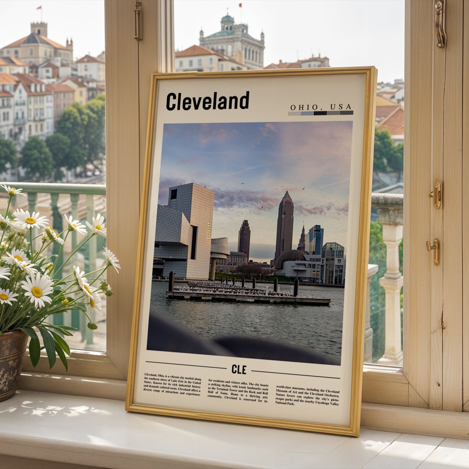Cleveland Ohio Photographic Poster