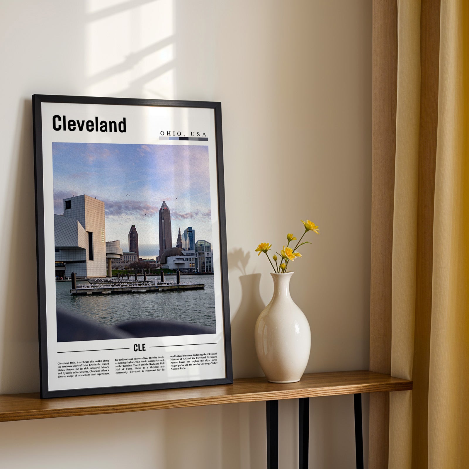 Cleveland Ohio Photographic Poster