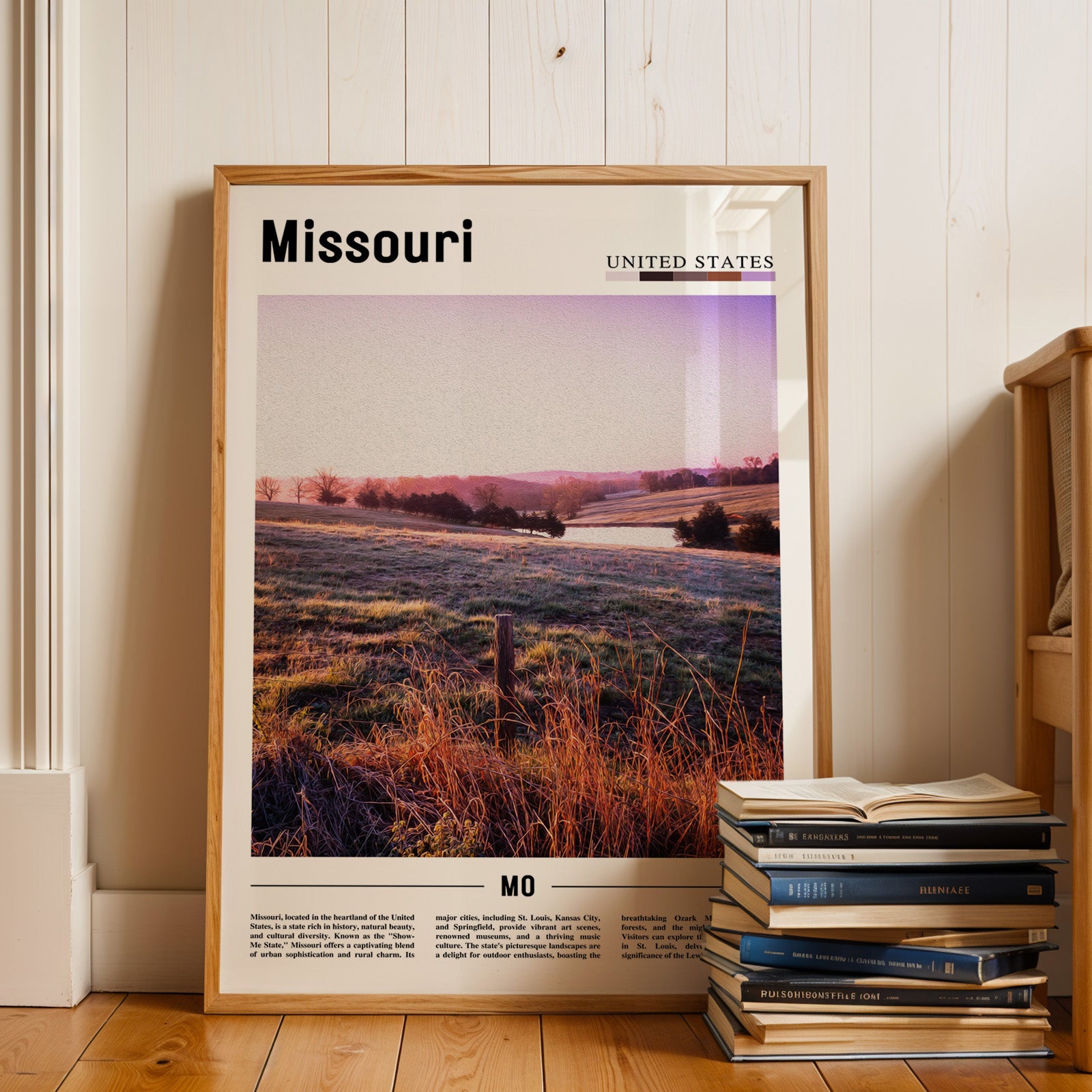 Missouri Photographic Poster