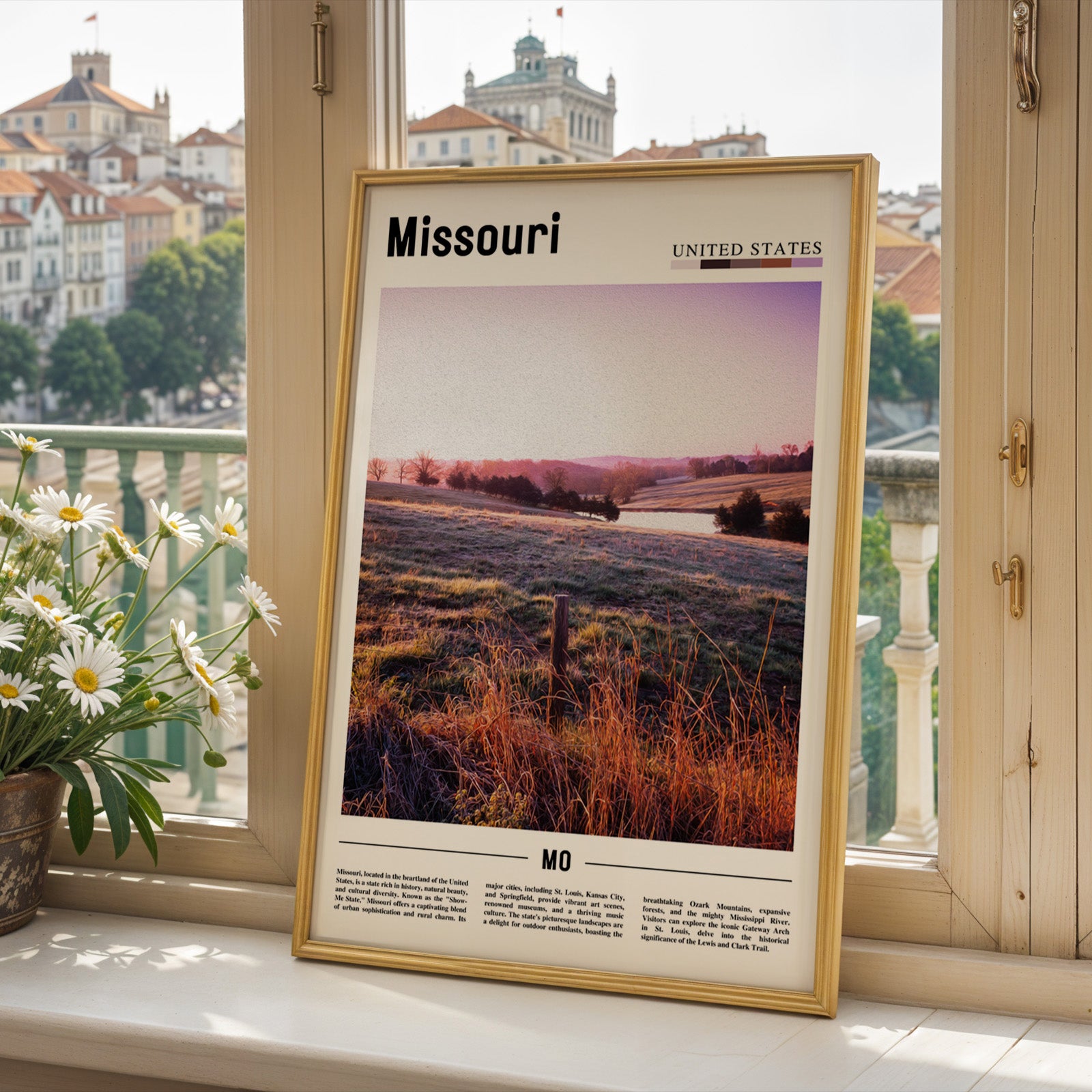 Missouri Photographic Poster