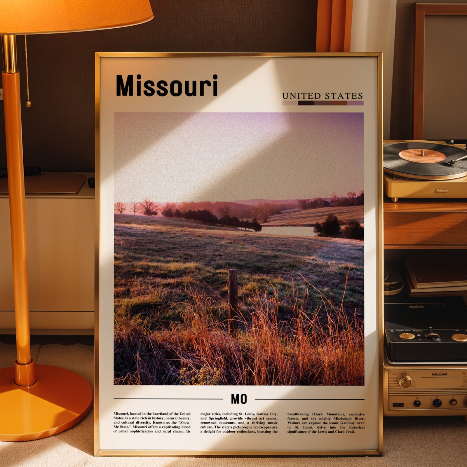 Missouri Photographic Poster