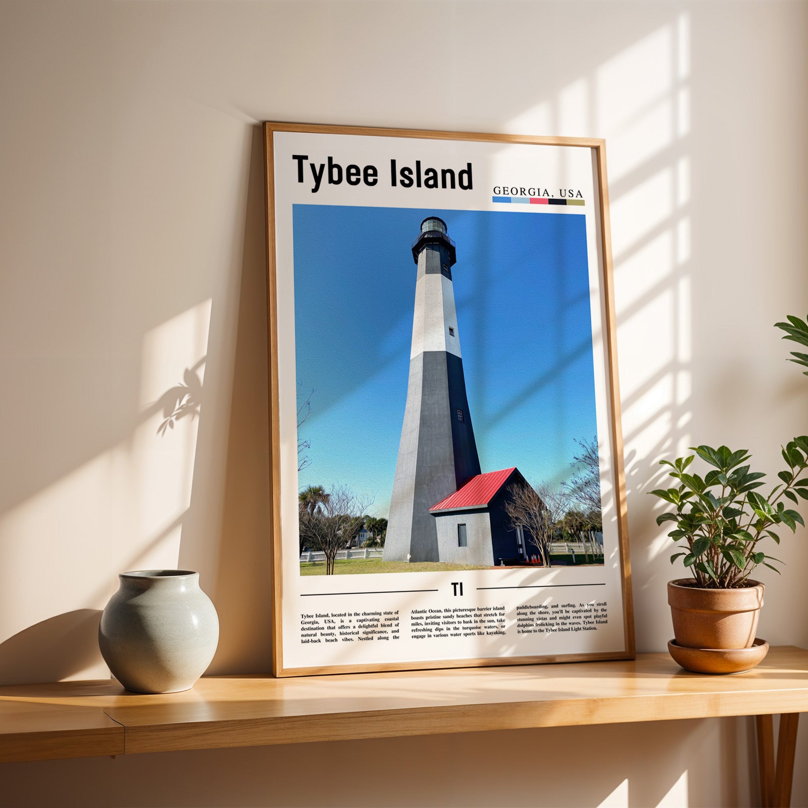 Tybee Island Georgia Photographic Poster