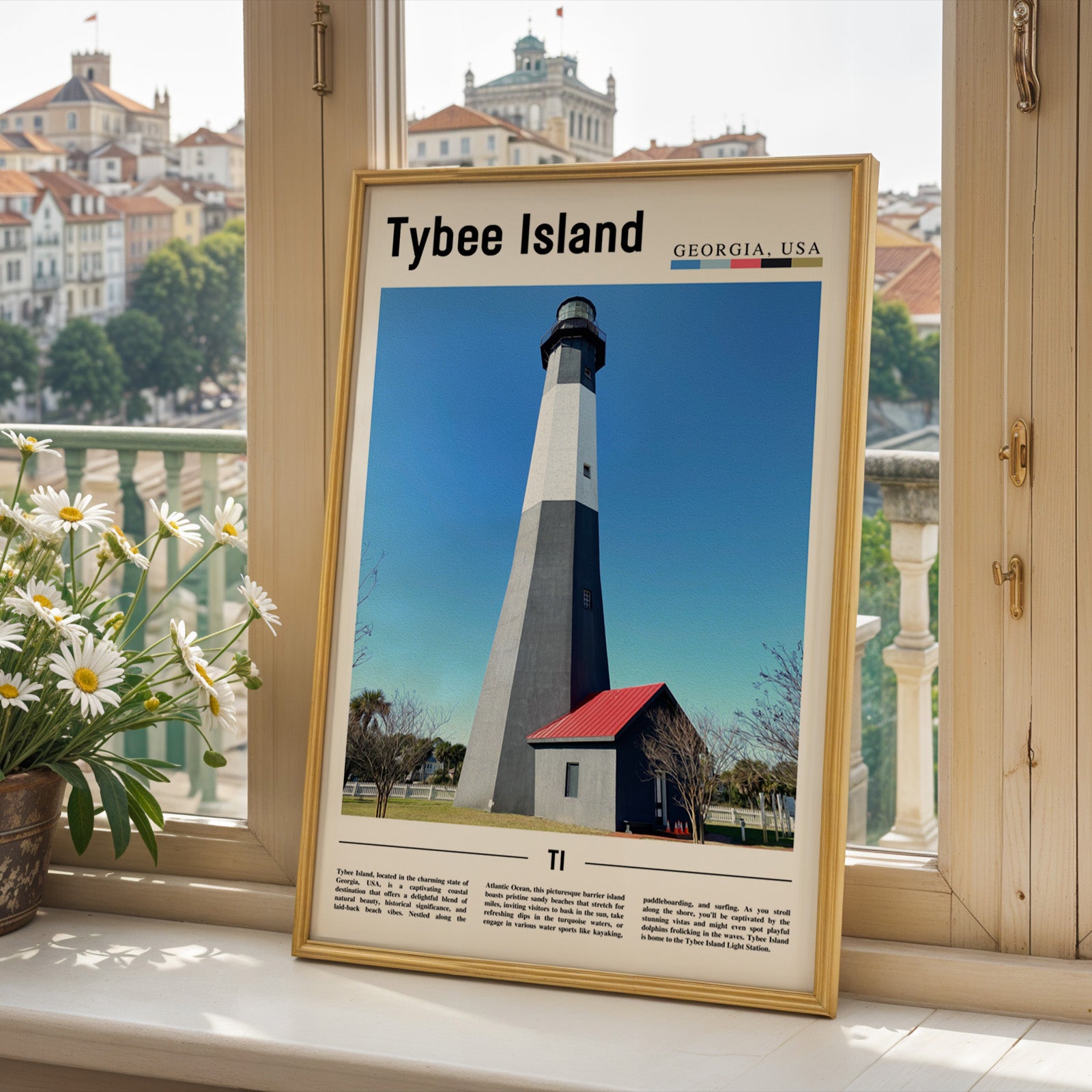 Tybee Island Georgia Photographic Poster