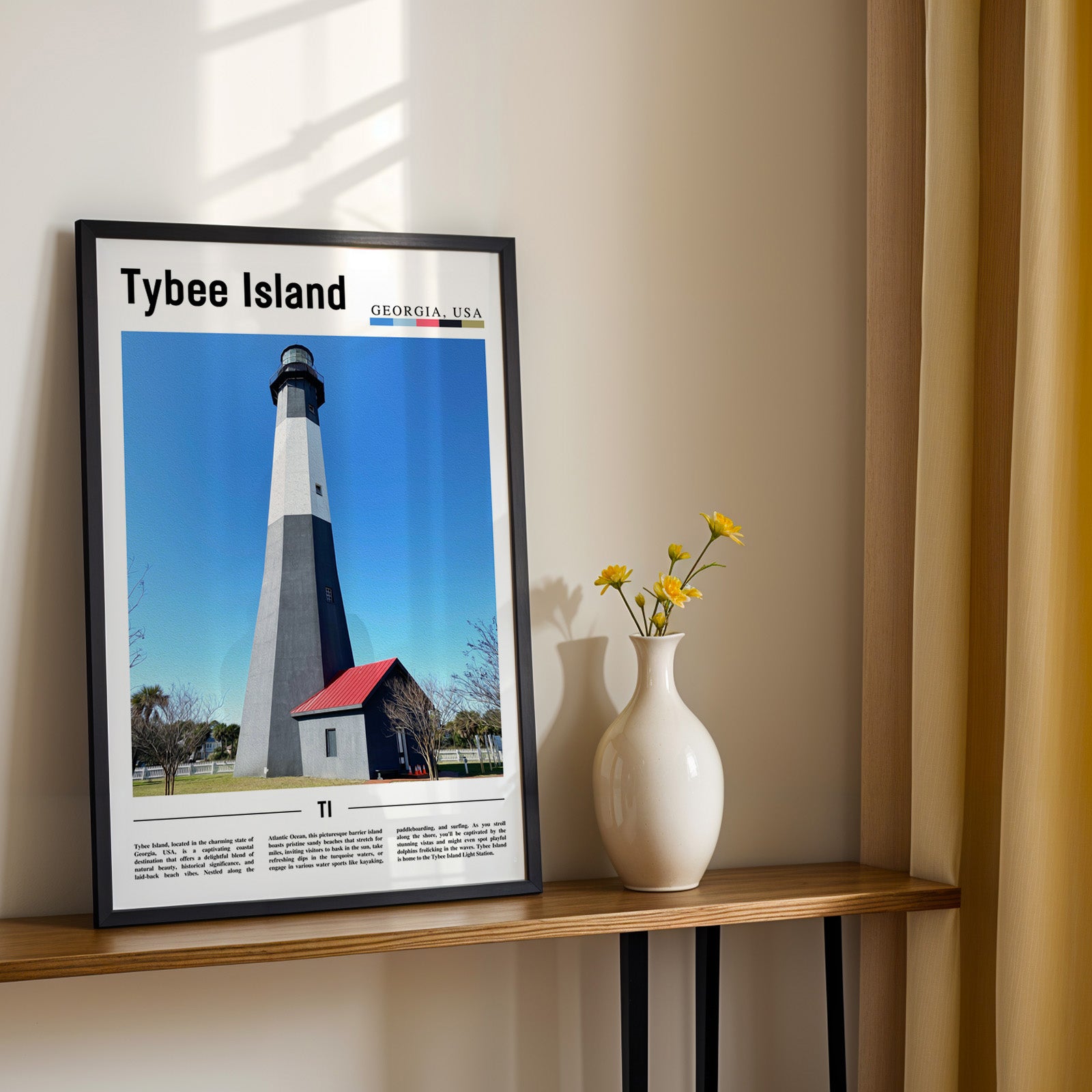 Tybee Island Georgia Photographic Poster
