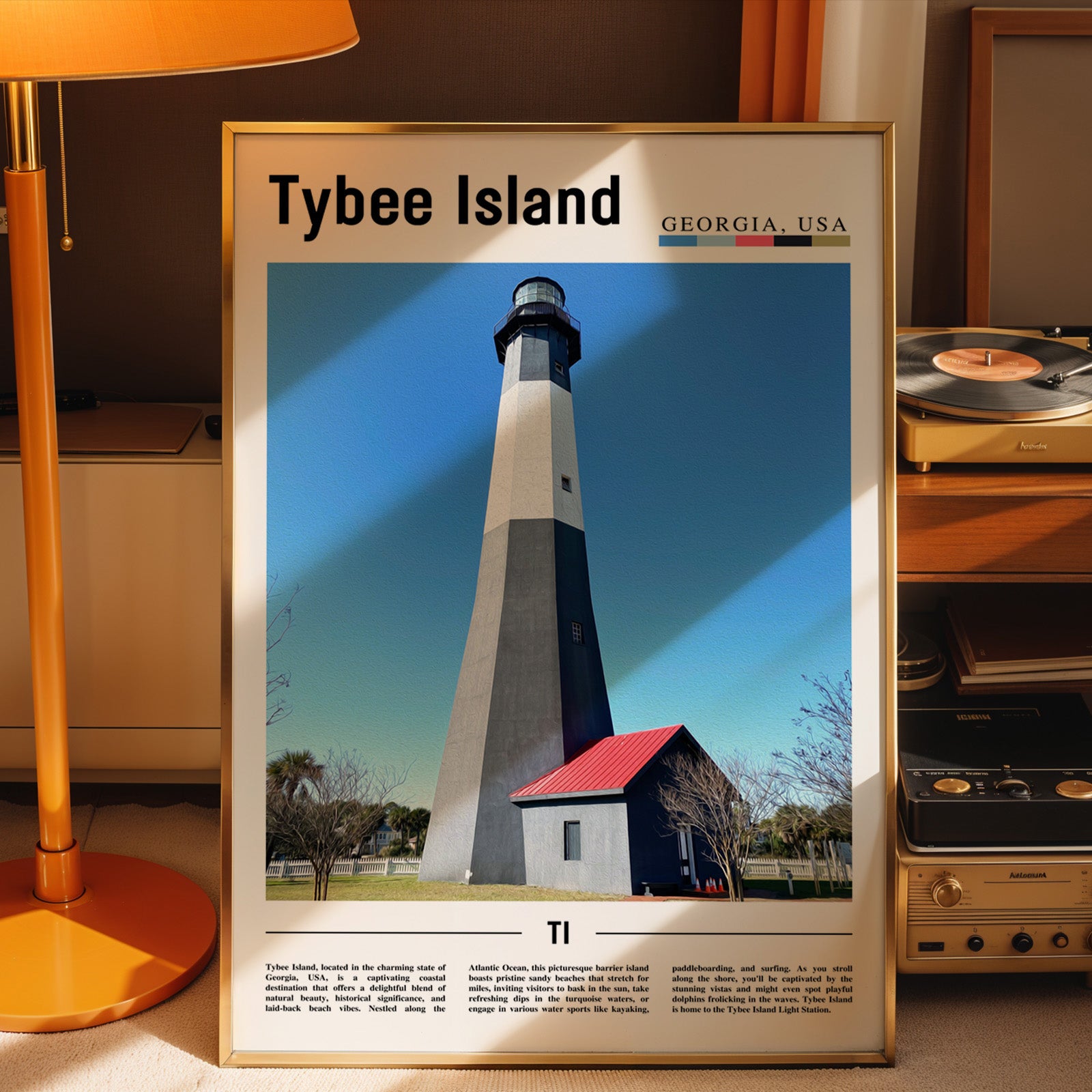 Tybee Island Georgia Photographic Poster