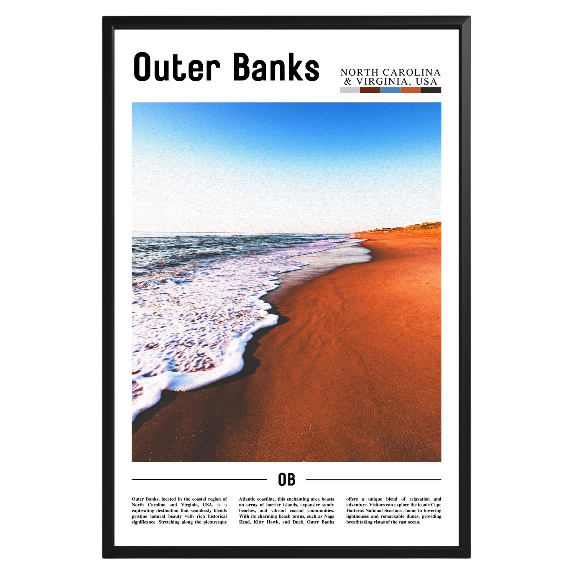 Outer Banks Photographic Poster