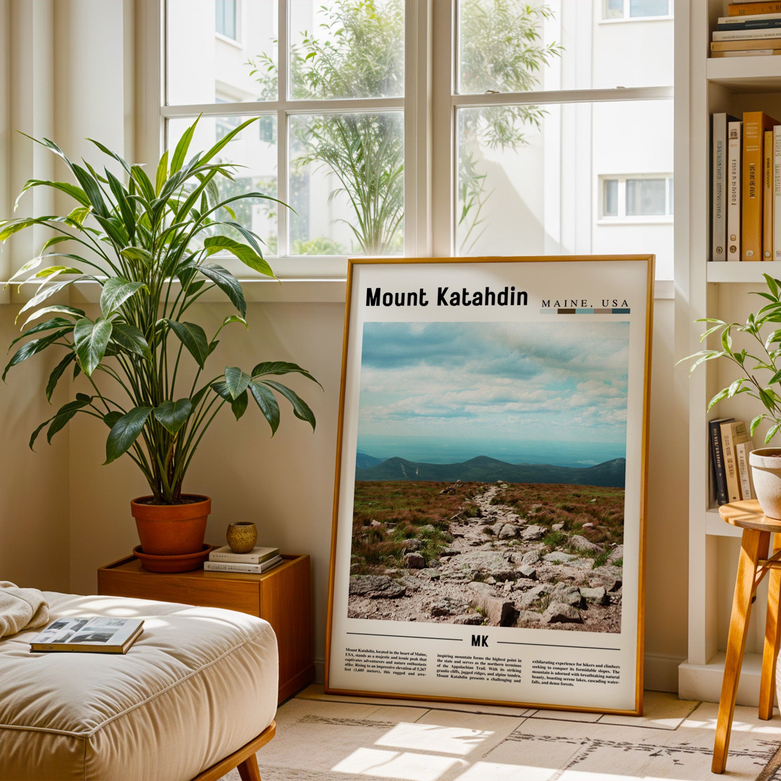 Mount Katahdin Maine Photographic Poster