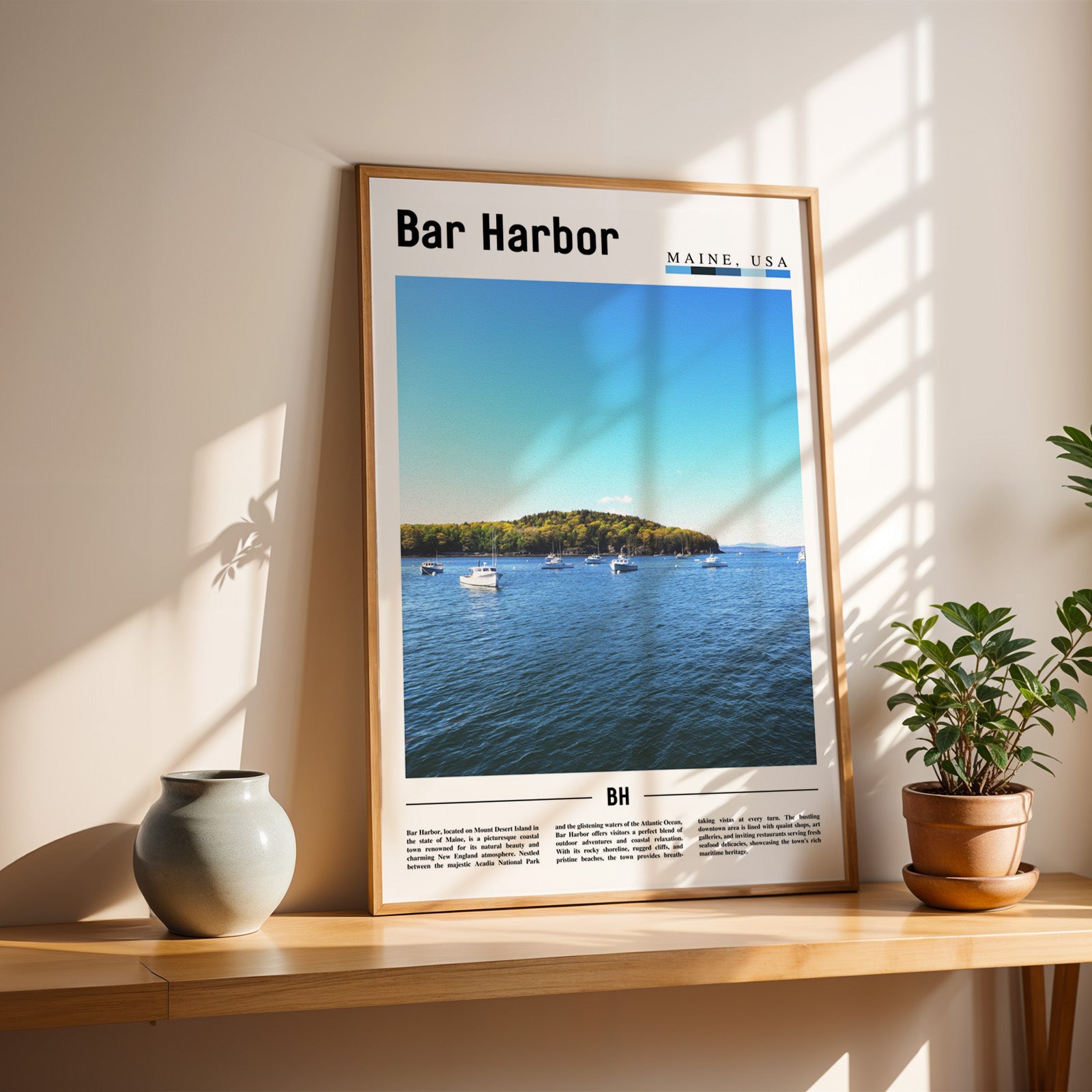 Bar Harbor Maine Photographic Poster