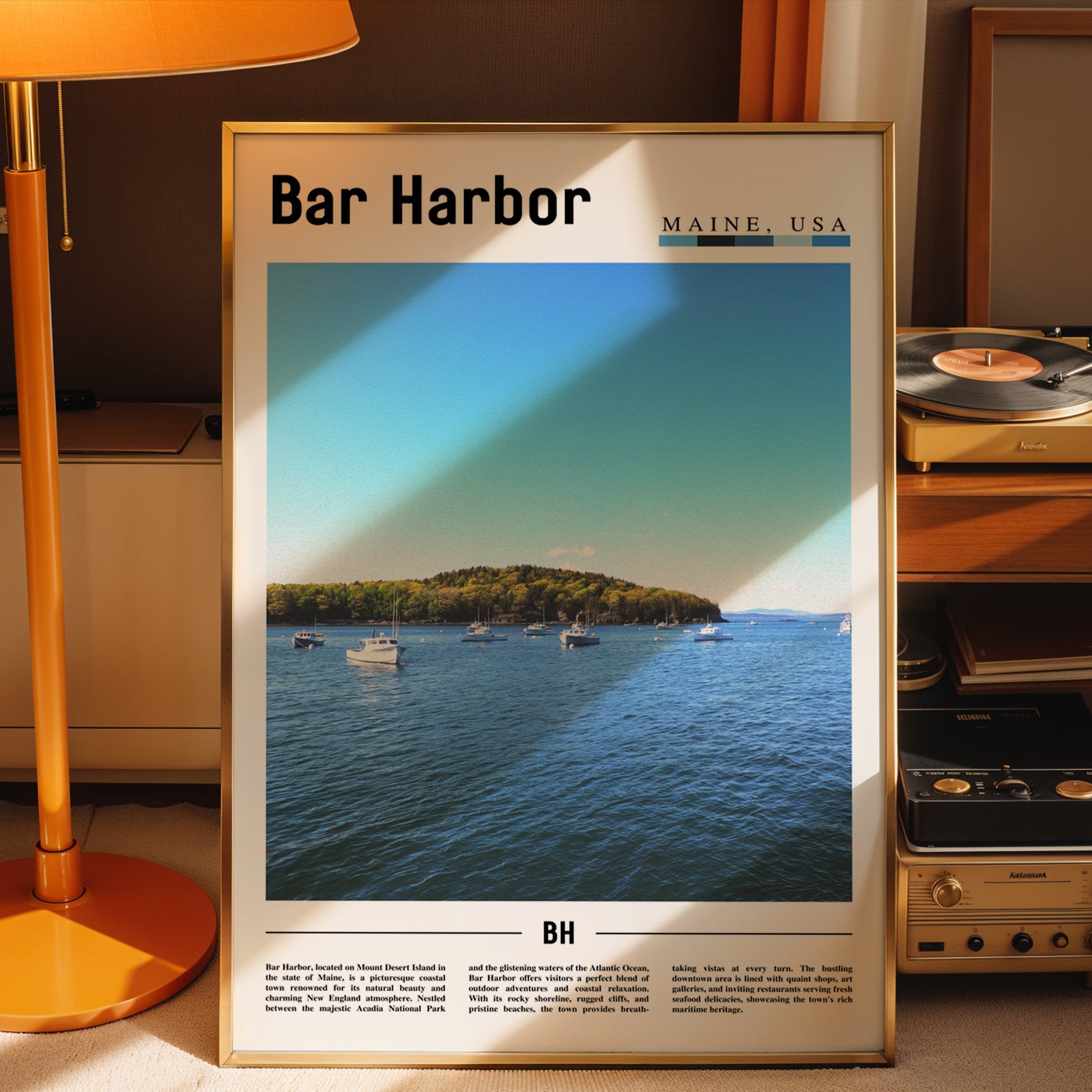 Bar Harbor Maine Photographic Poster