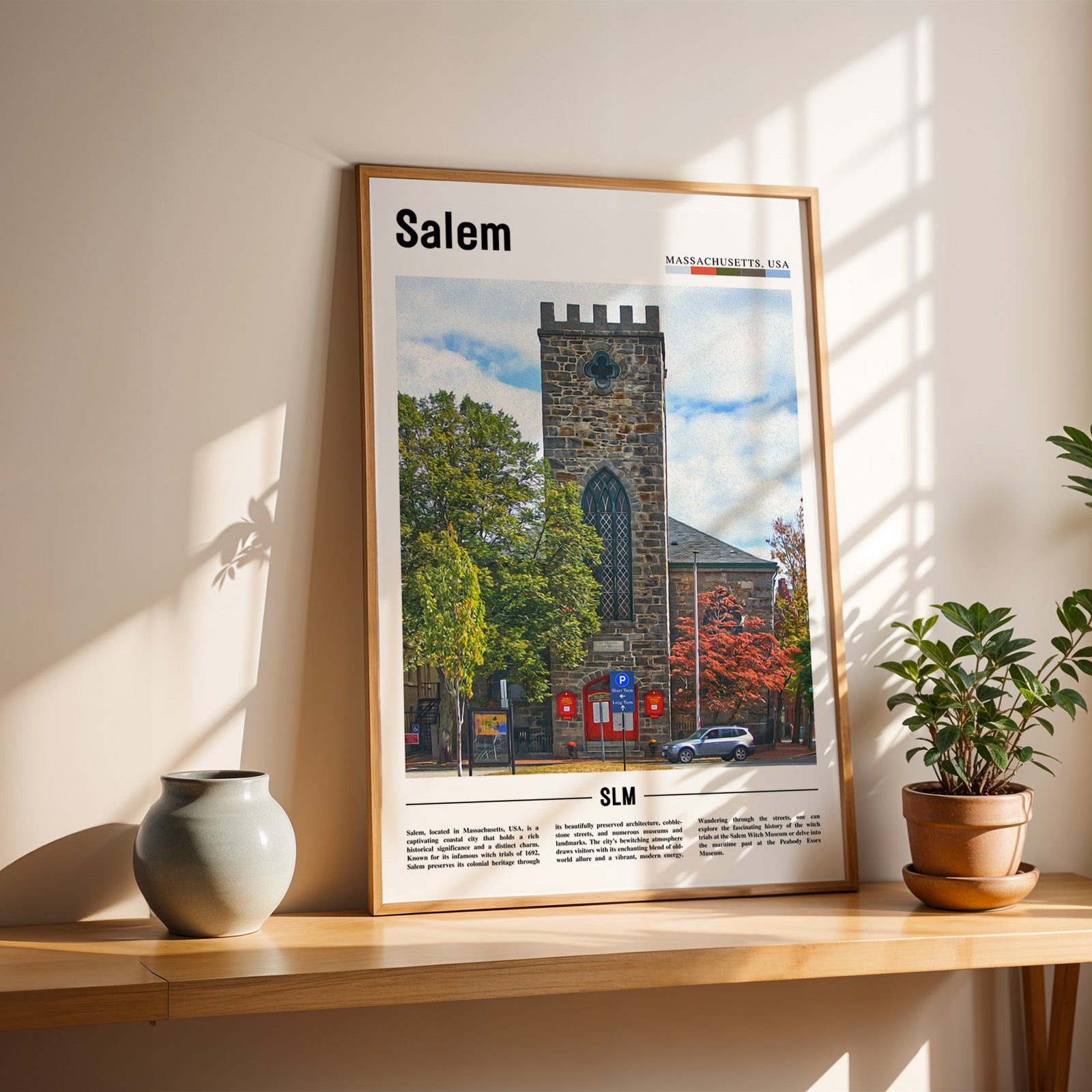 Salem Massachusetts Photographic Poster