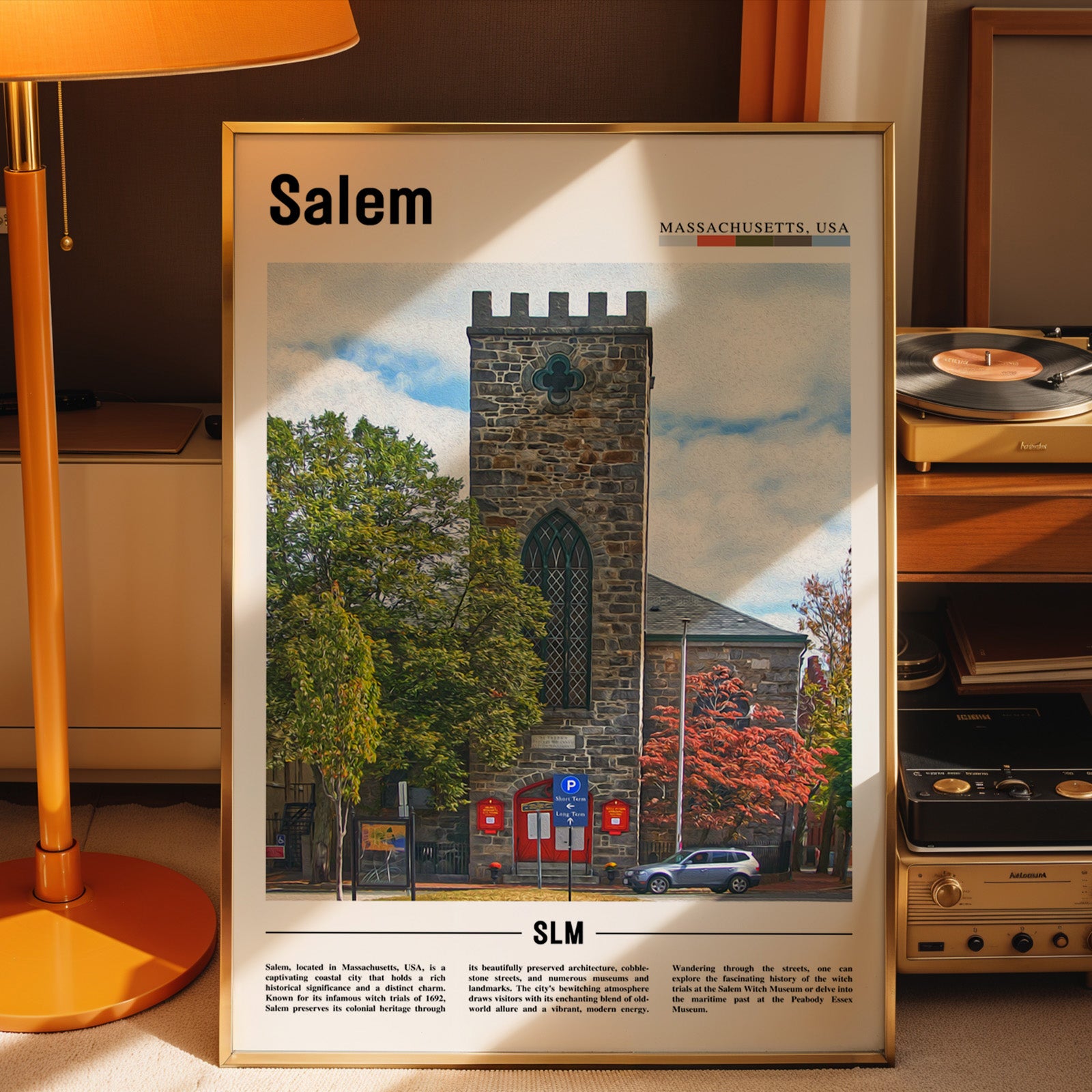Salem Massachusetts Photographic Poster