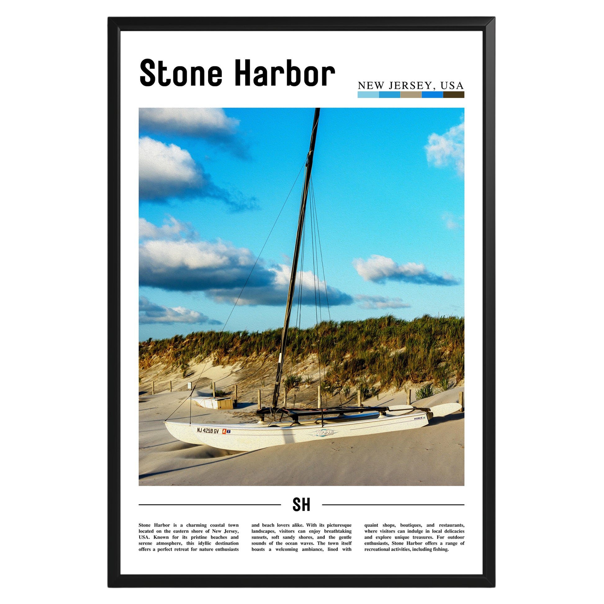 Stone Harbor New Jersey Photographic Poster