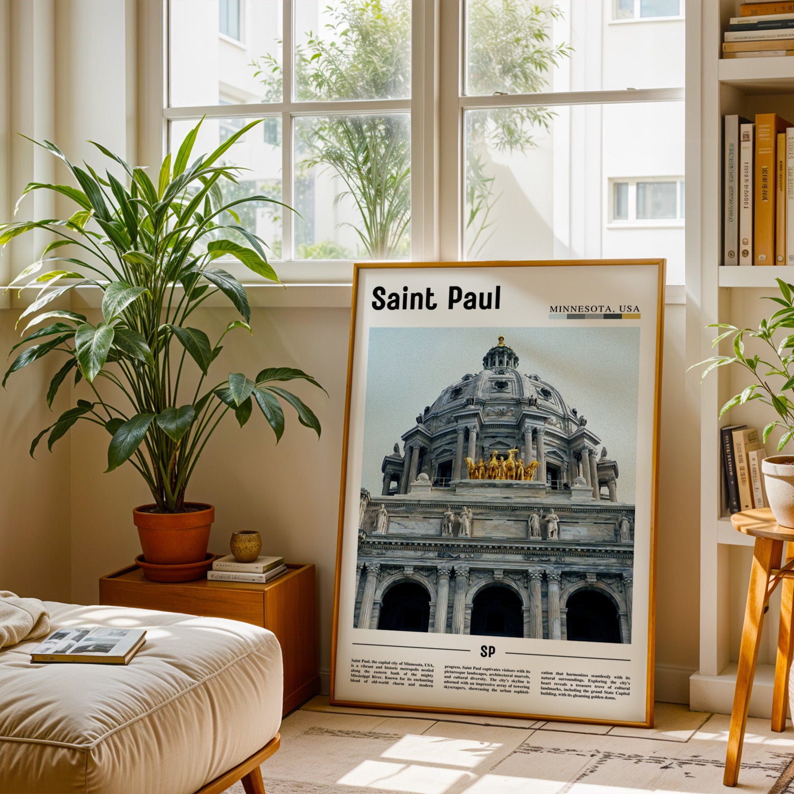 Saint Paul Minnesota Photographic Poster